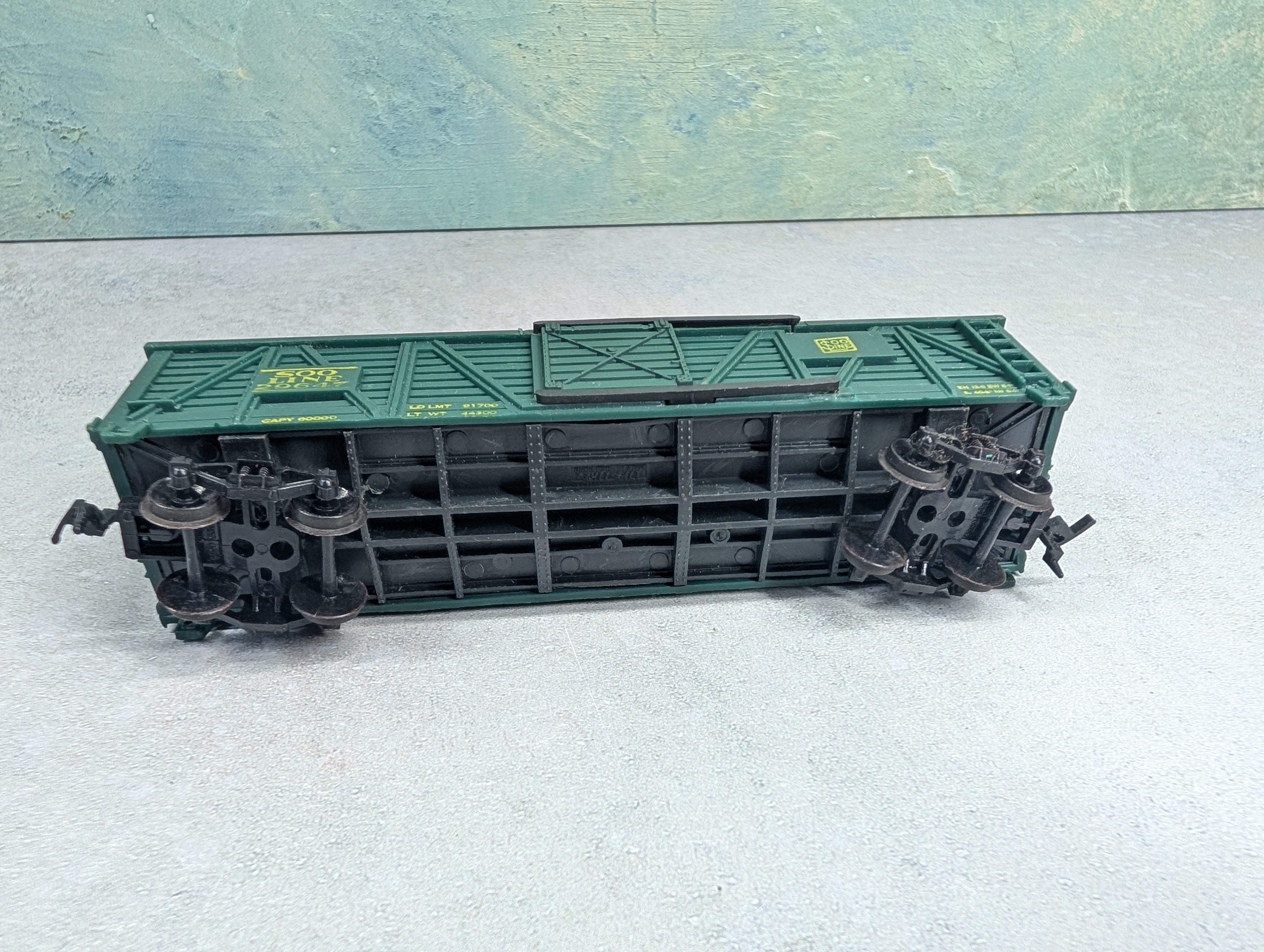 USED Life-Like HO Scale 40' Cattle Stock Car SOO Line #29647