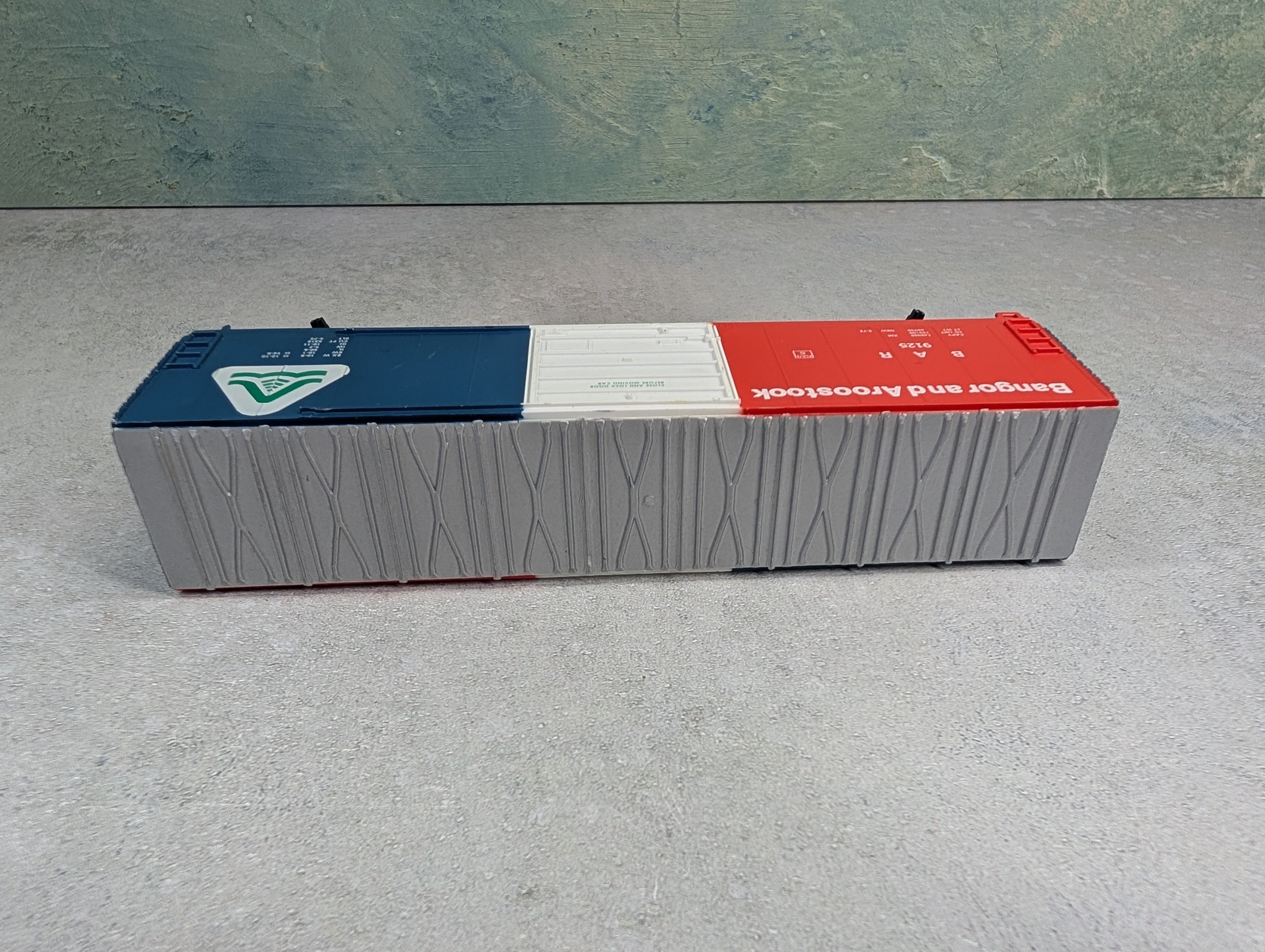 USED Life-Like HO Scale 50' Box Car Bangor and Aroostook BAR #9125