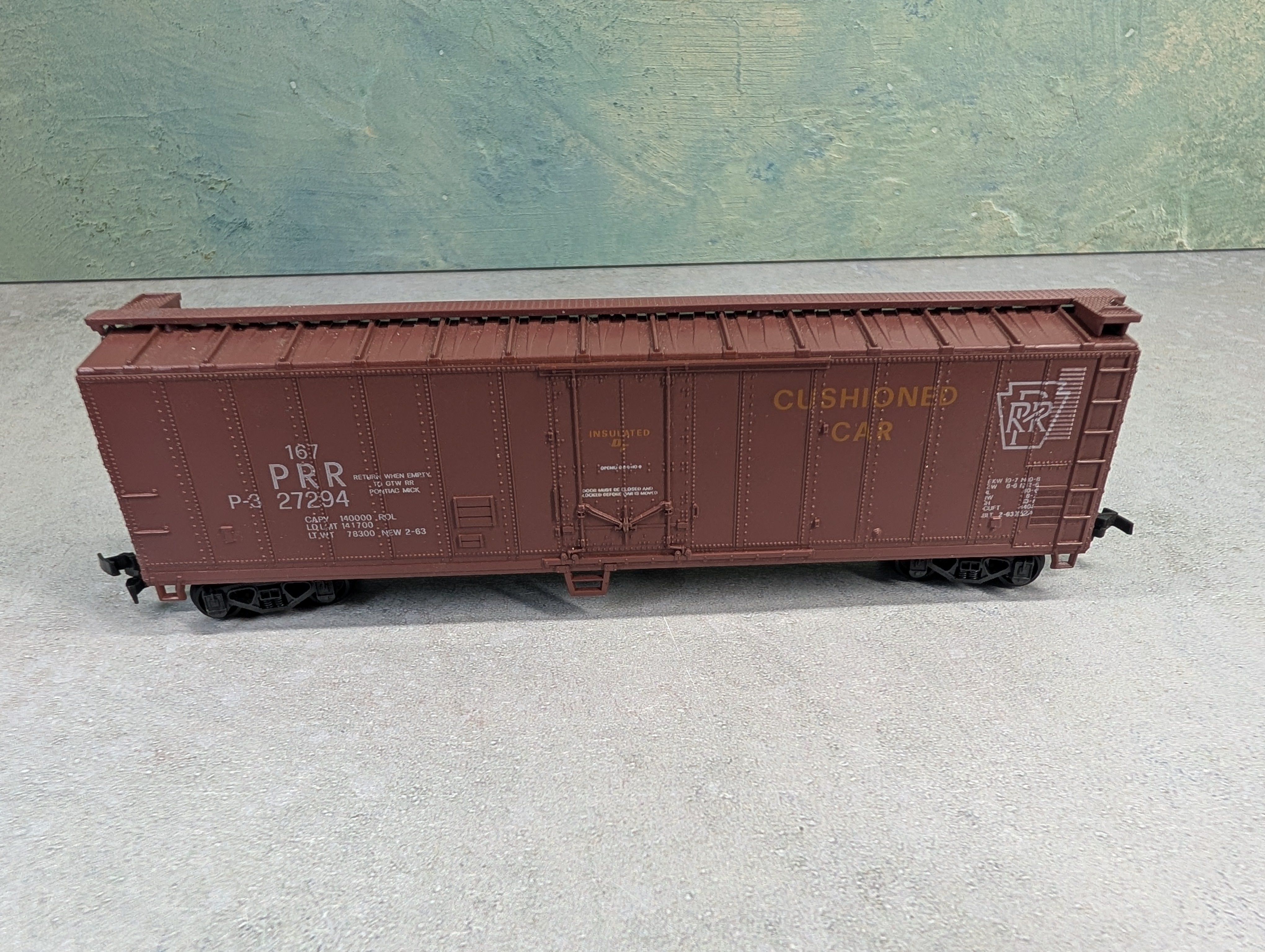 USED LIMA HO Scale 50' Box Car Pennsylvania PRR #27294