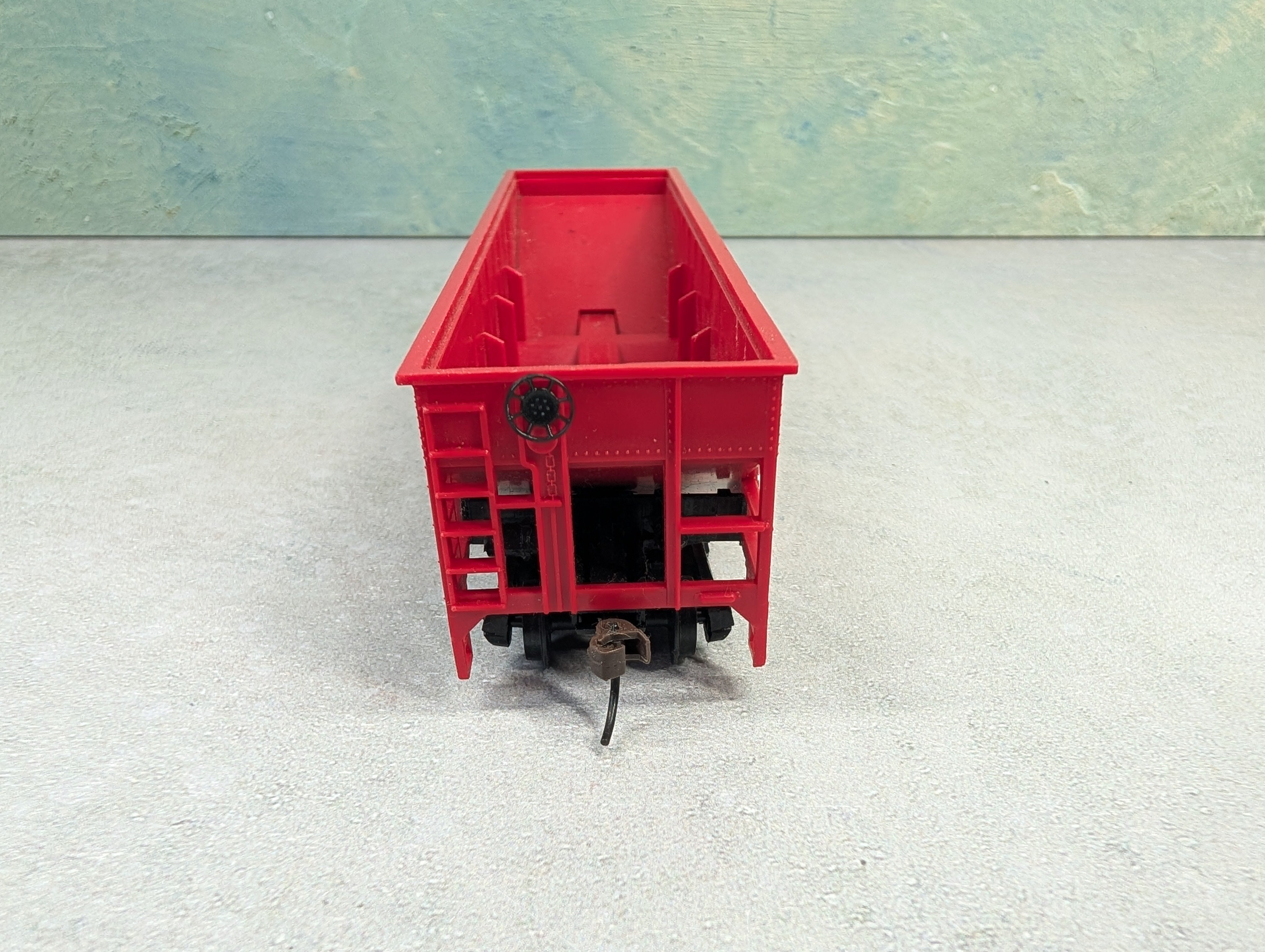 USED Bachmann HO Scale Quad Hopper Delaware and Hudson D&H #12312 Gearboxes