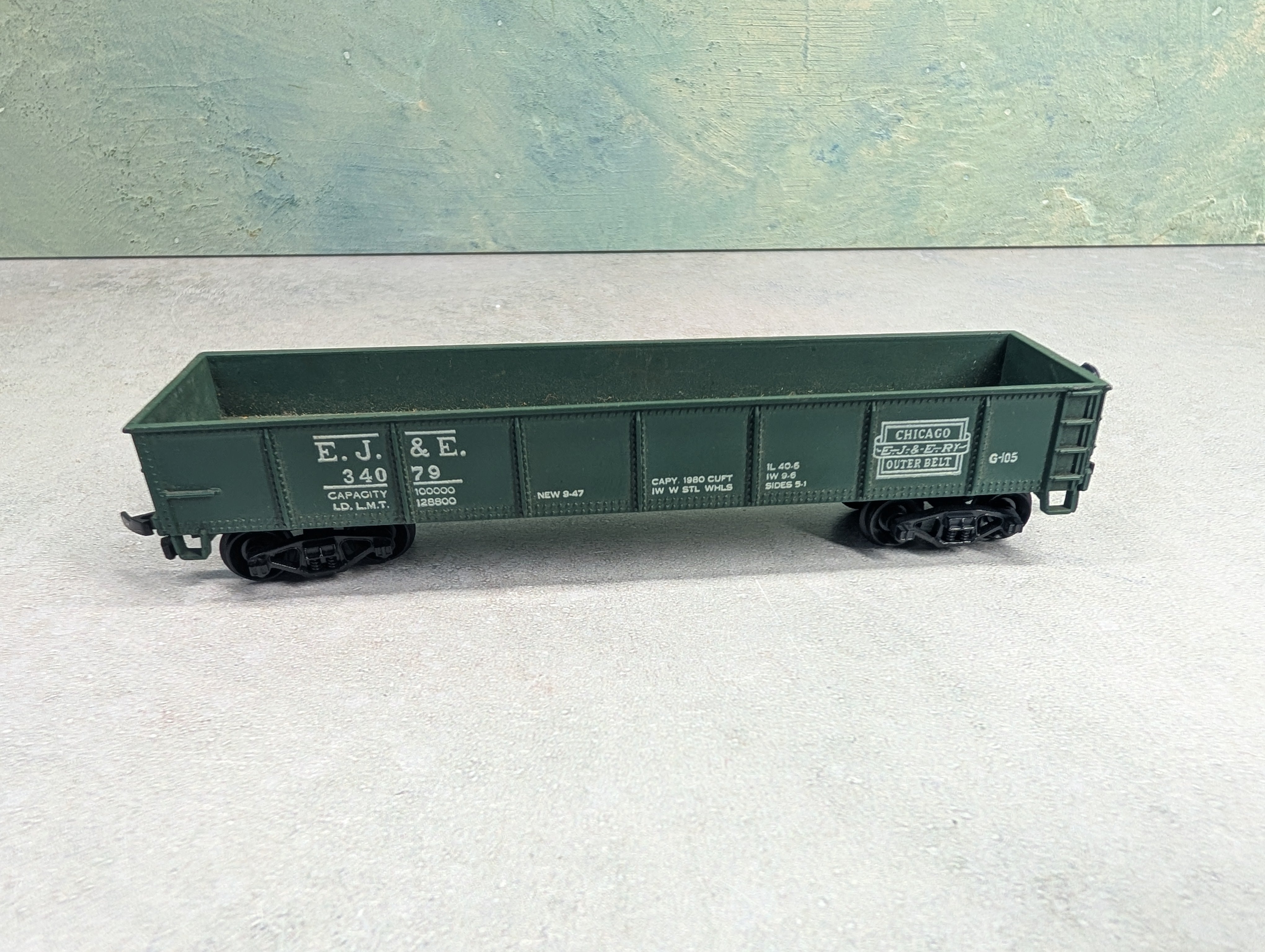 USED HO Scale Gondola EJ&E 34079