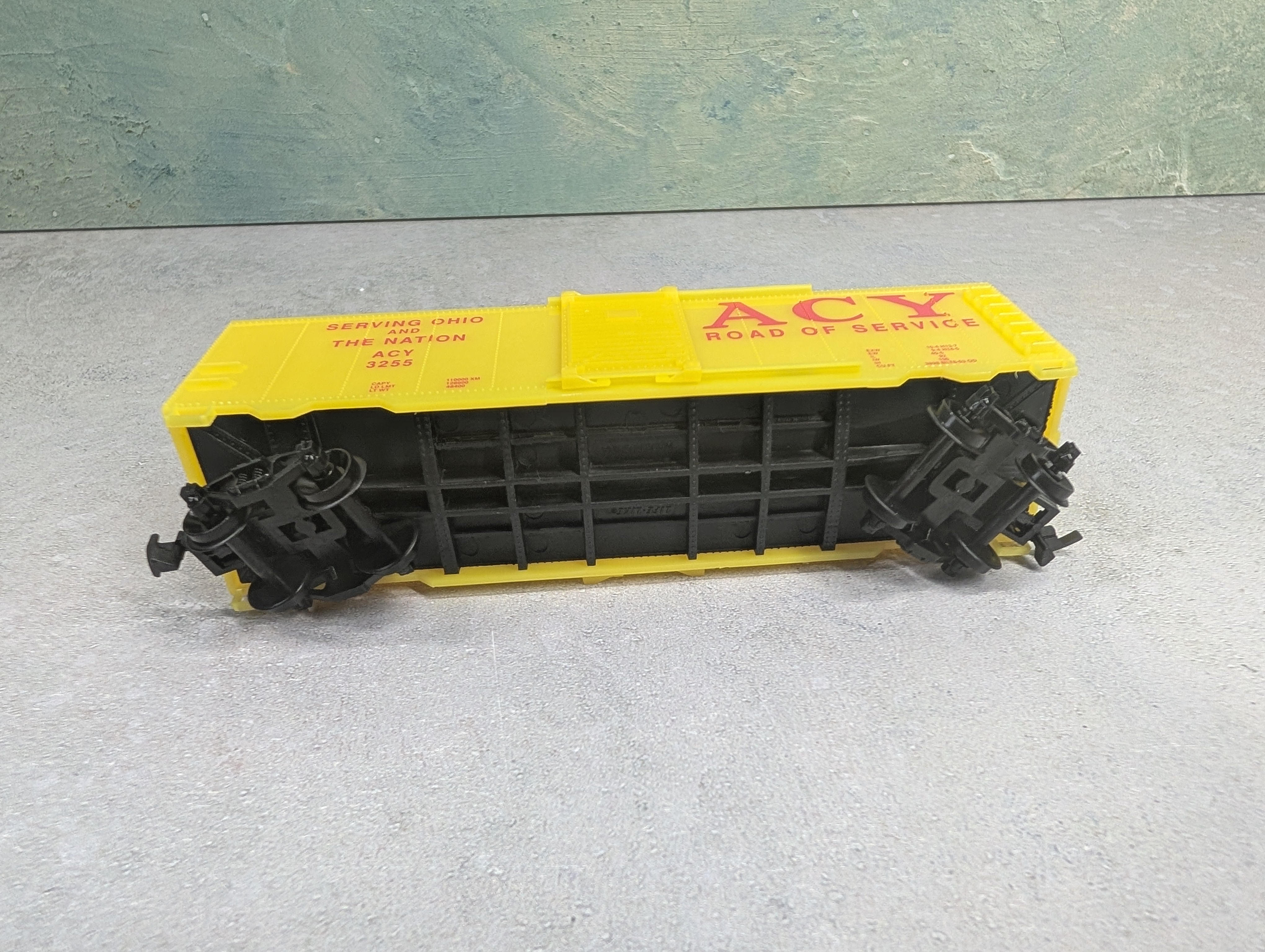 USED Life-Like HO Scale 40' Box Car ACY #3255