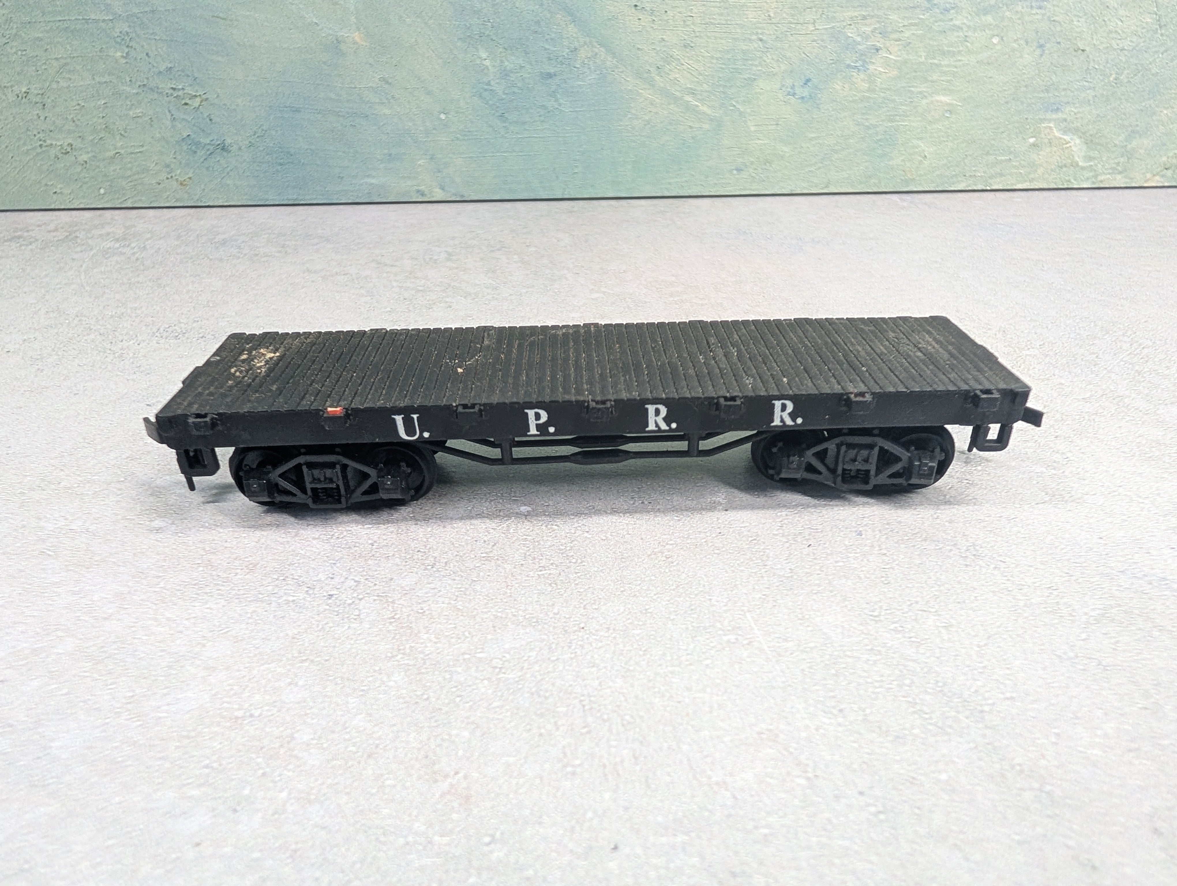 USED Bachmann HO Scale Old Time Flat Car UPRR