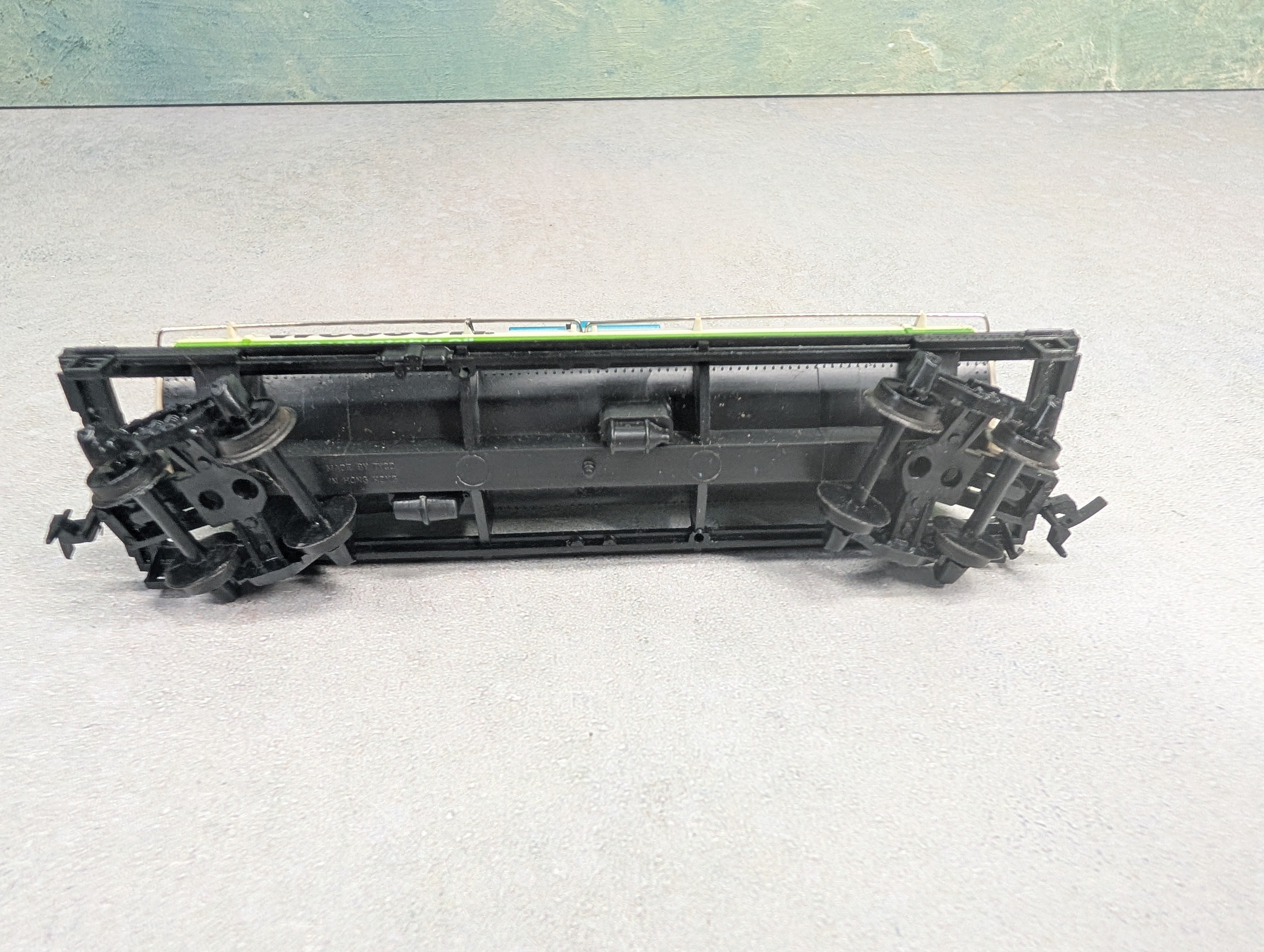 USED Tyco HO Scale Single Dome Tank Car Wesson GATX #9876