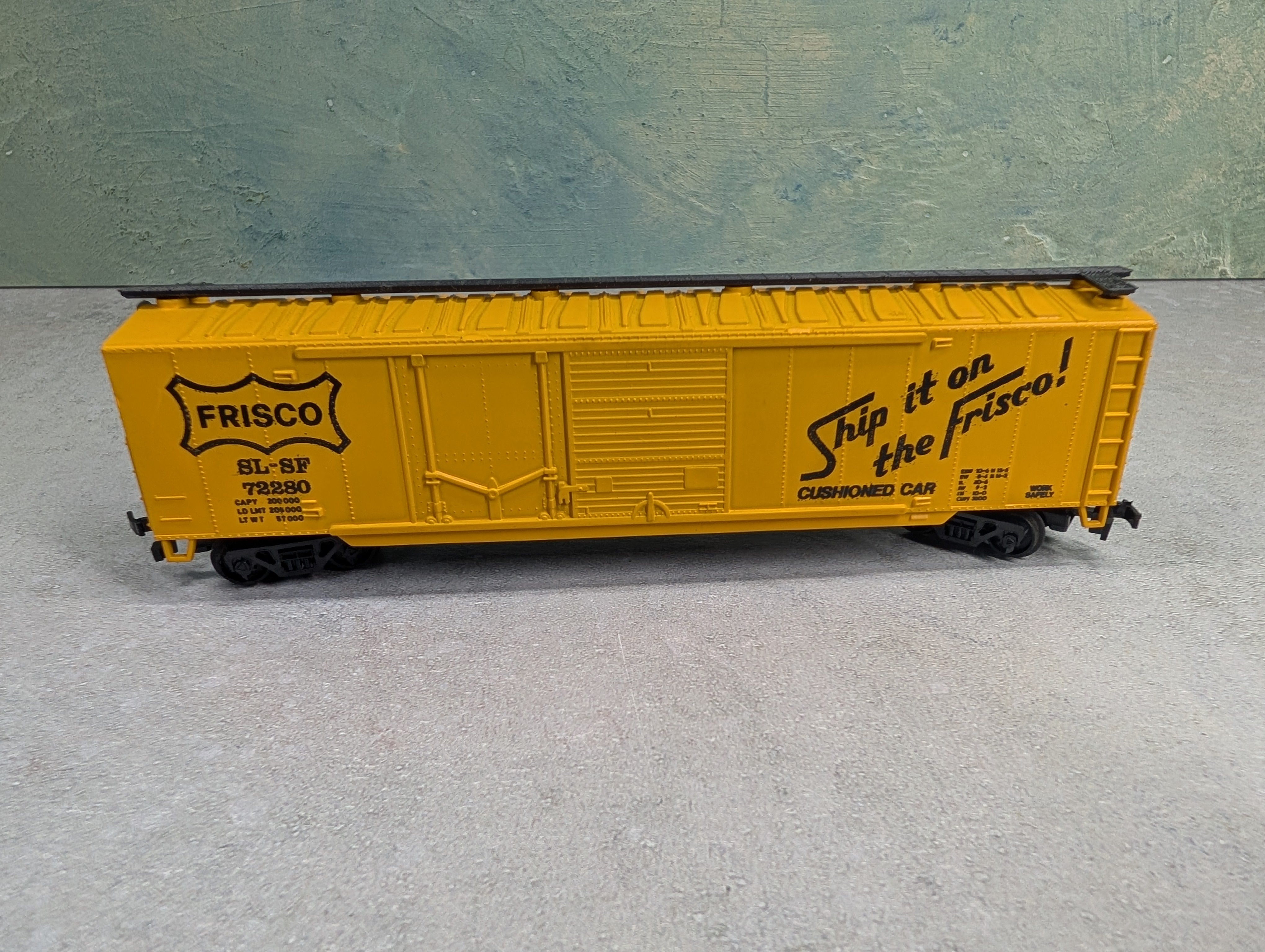 USED AHM HO Scale 50' Box Car Frisco SL-SF #72280