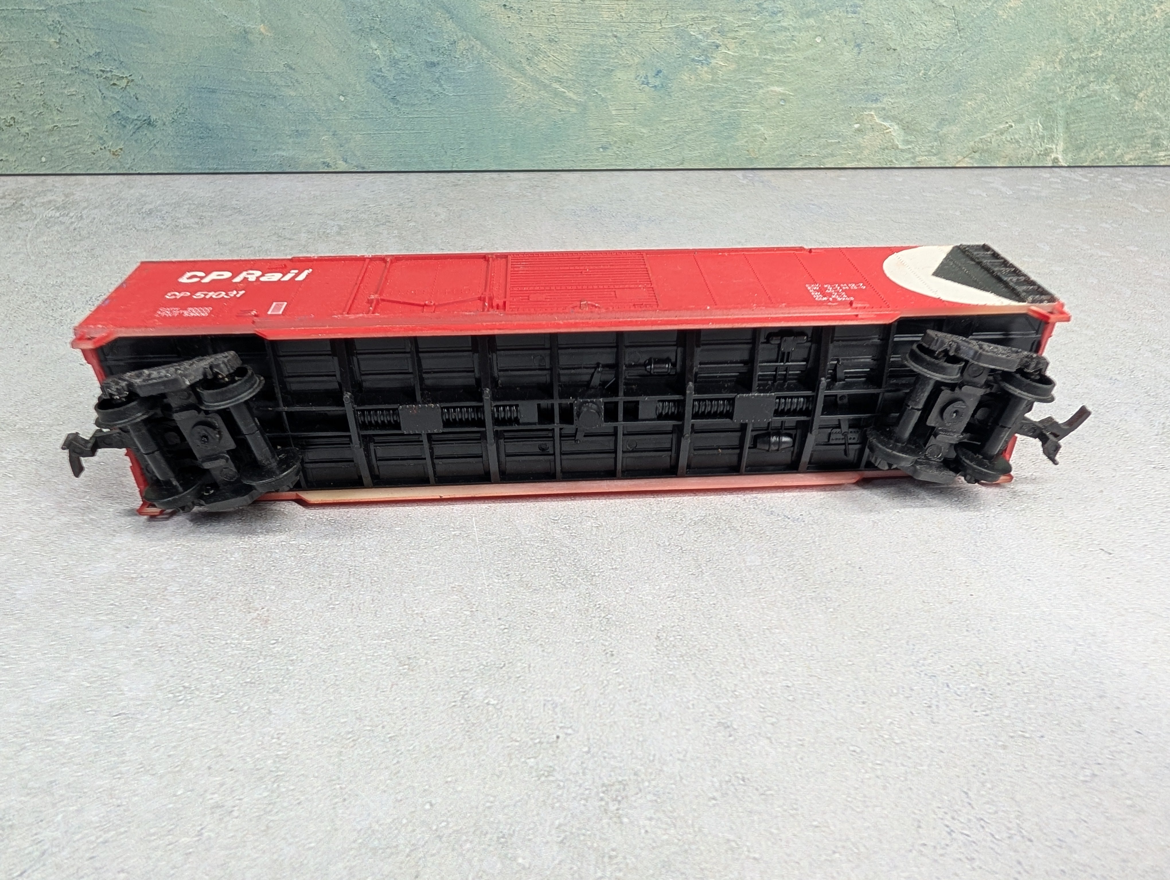 USED AHM HO Scale 40' Box Car Canadian Pacific CP #51031
