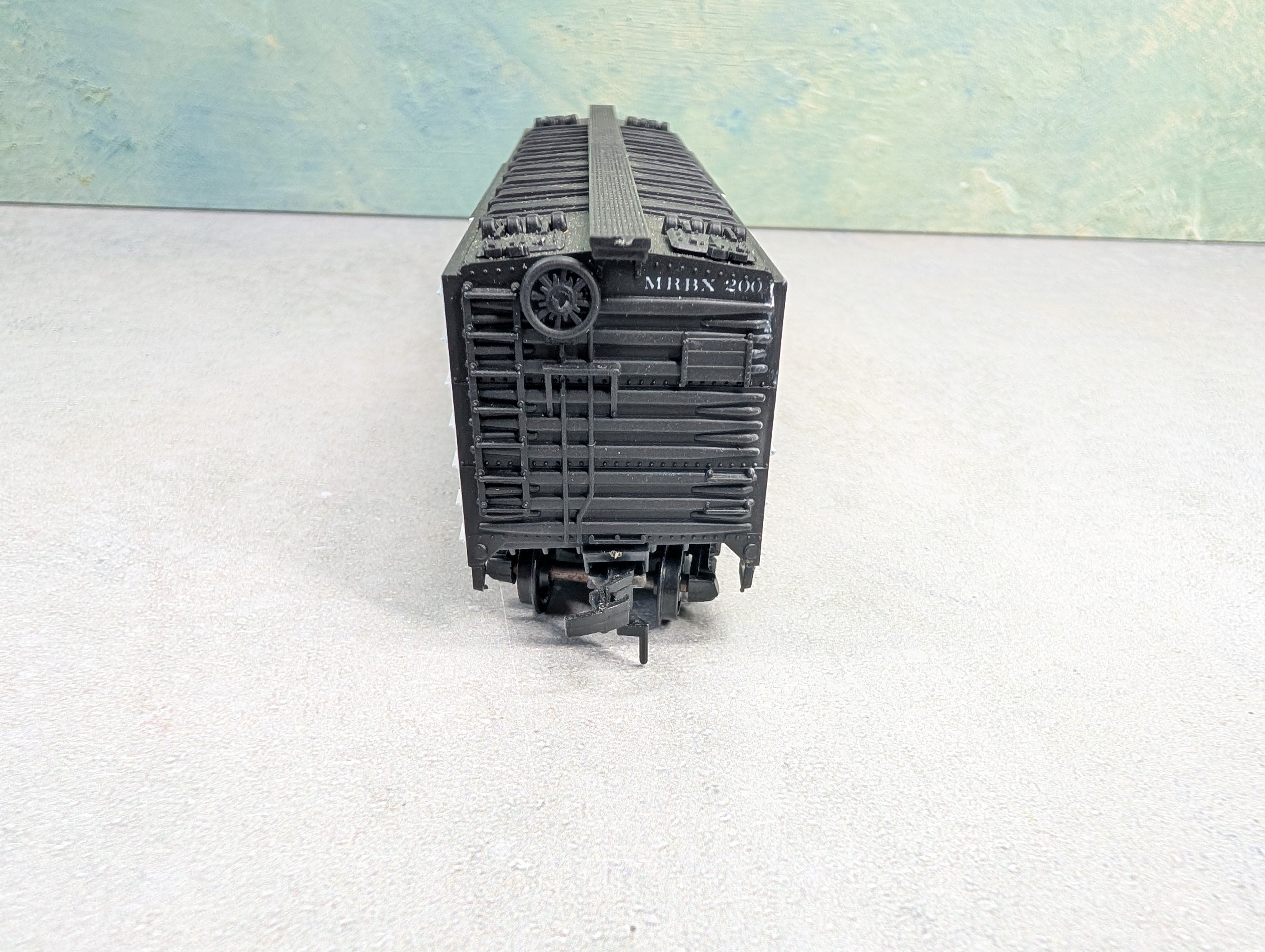 USED TRAIN MINIATURE HO Scale 40' Reefer Box Car Reading MRBX #200