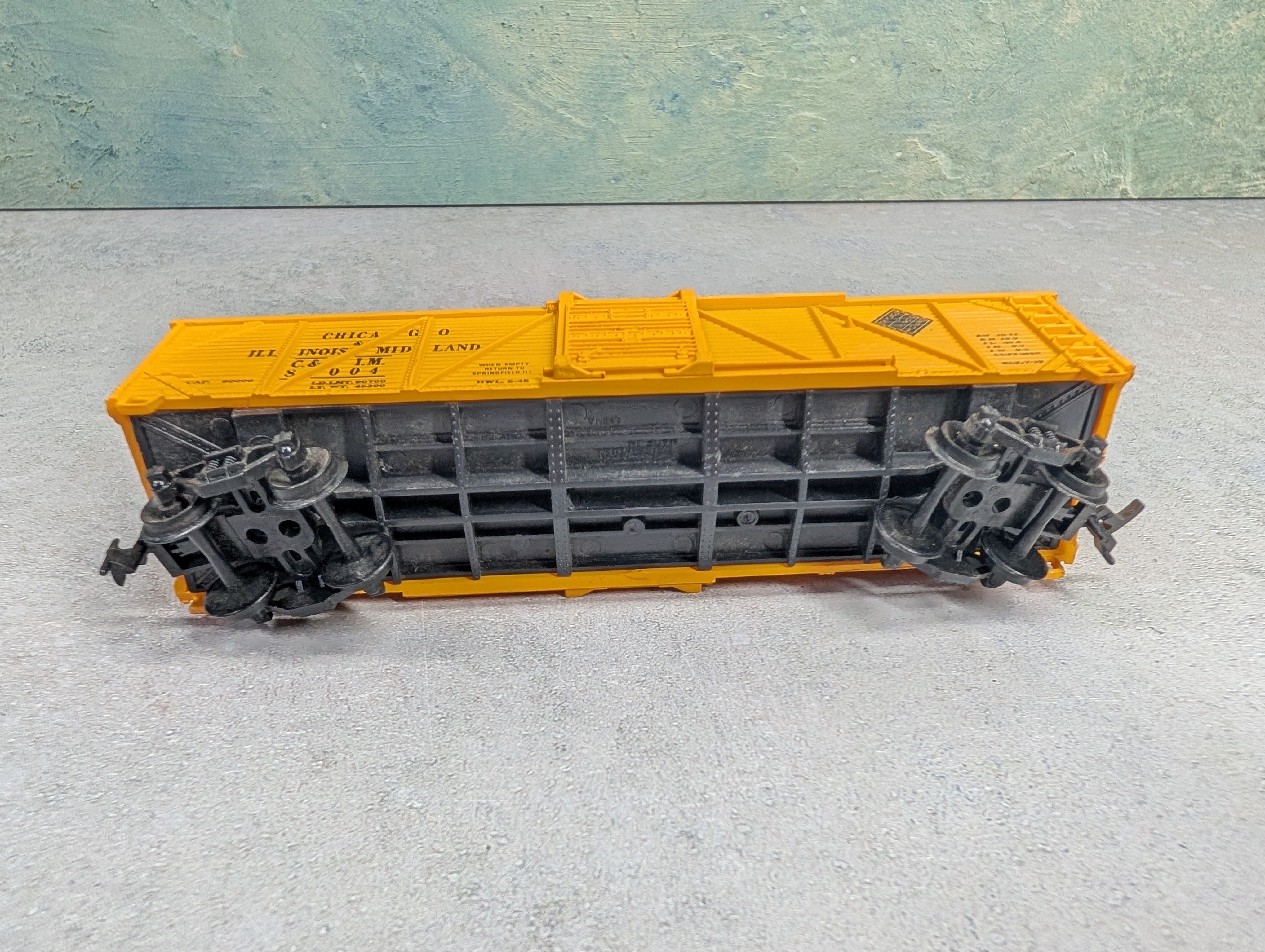 USED Life-Like HO Scale 42' Box Car Chicago & Illinois Midland C&IM #8004