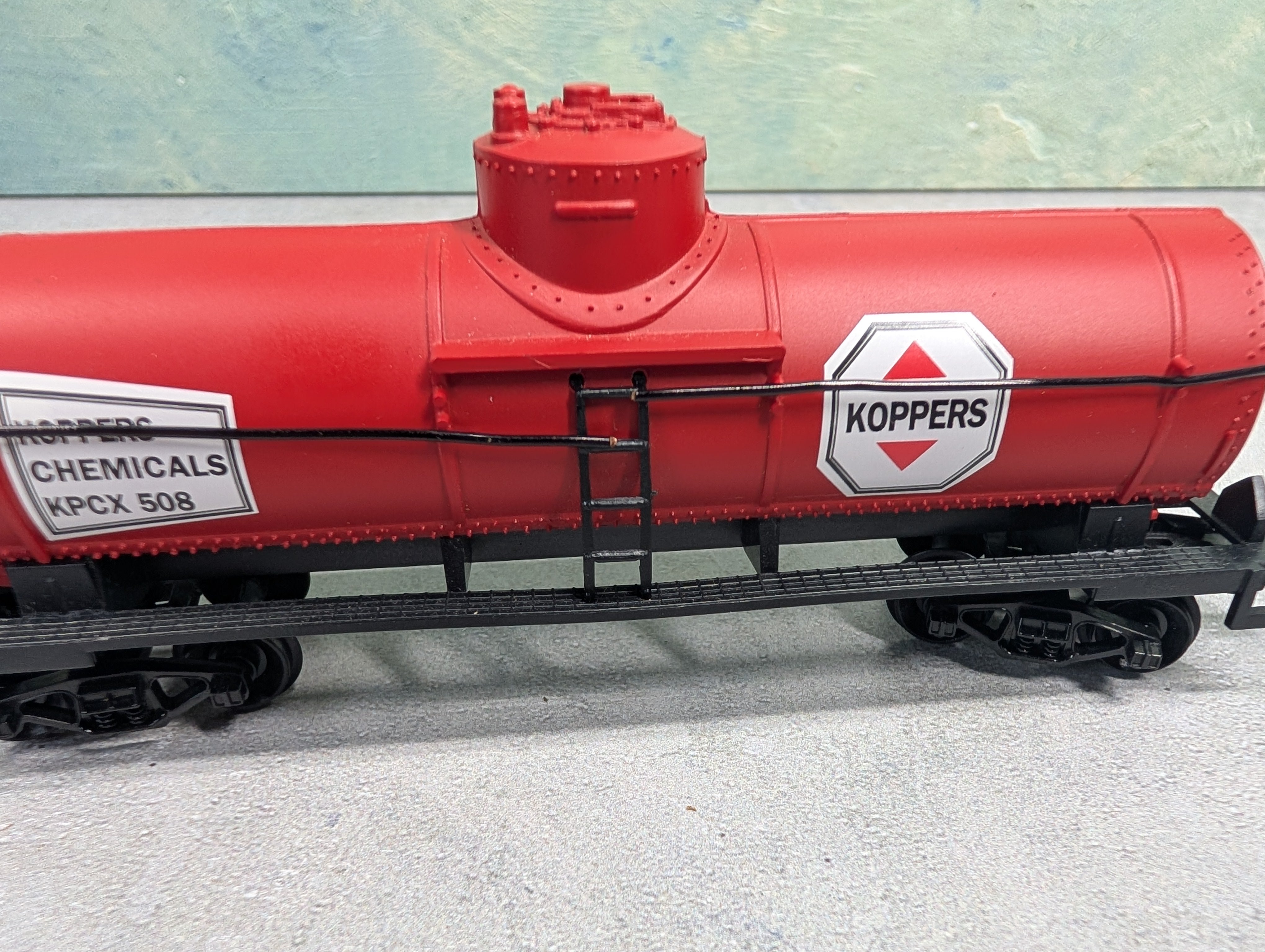 USED Life-Like HO Scale Single Dome Tank Car Koppers KPCX #508