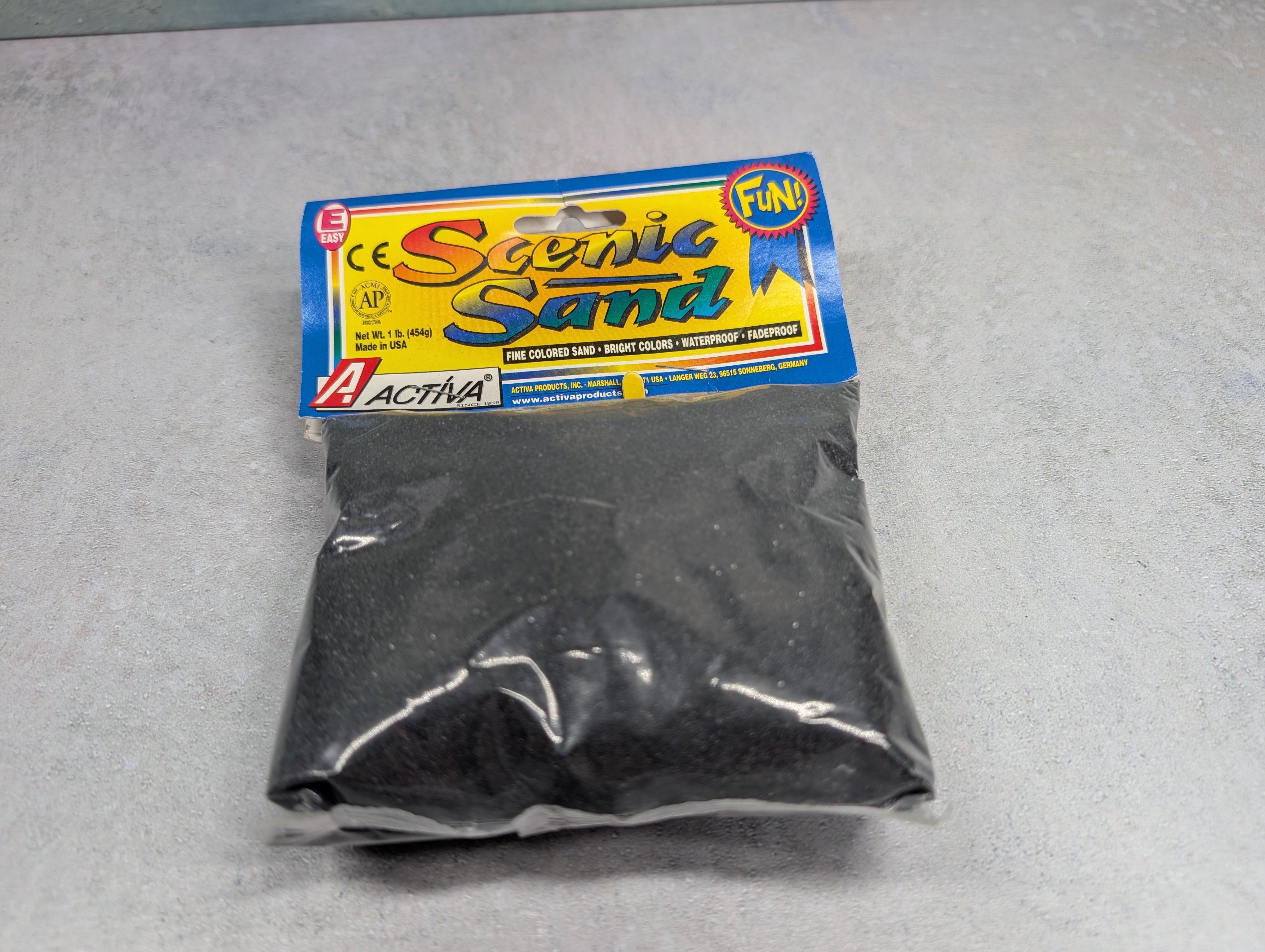 USED Multi Scale Black Sand (Railroad Coal)