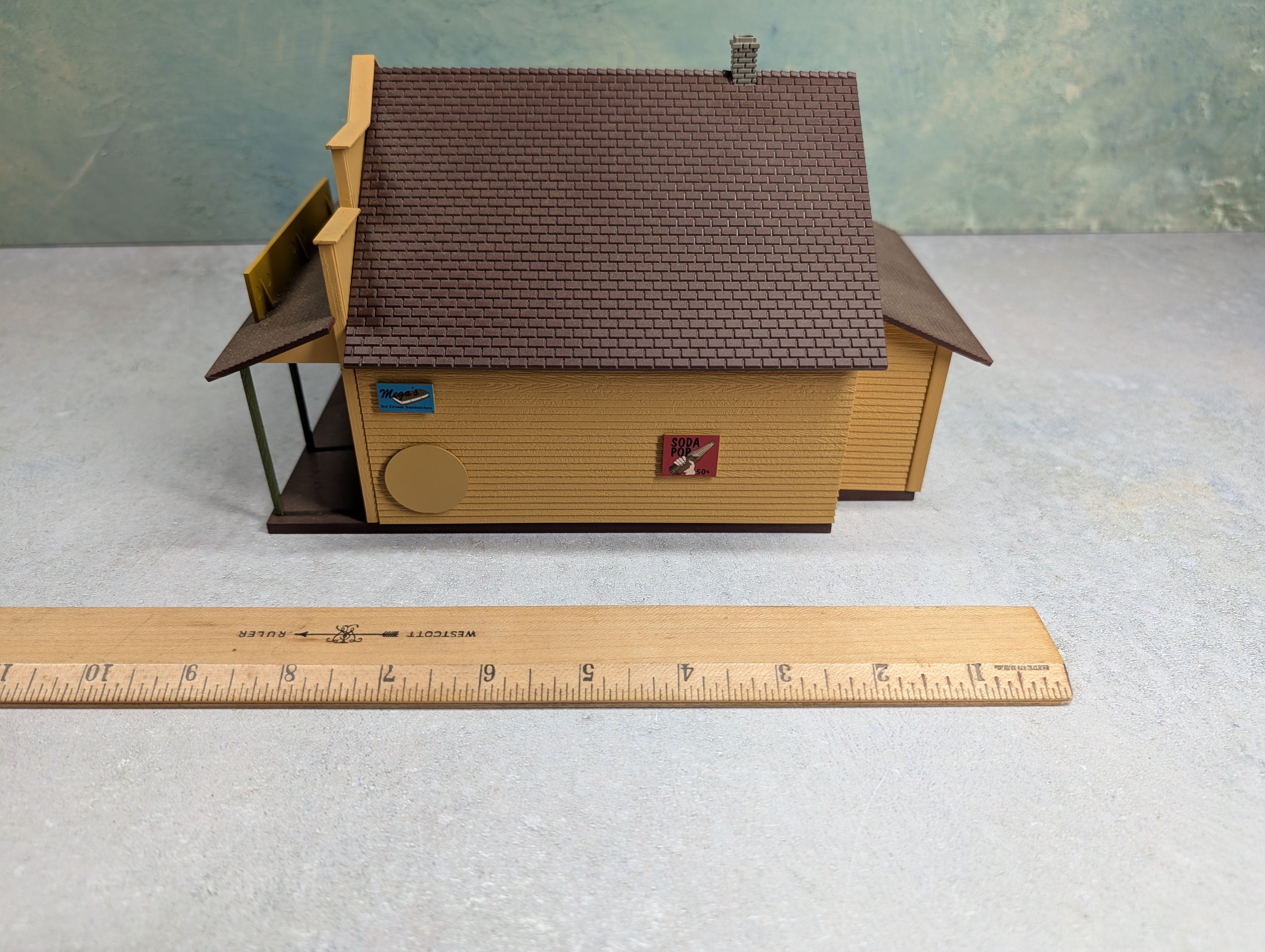 USED MTH O Railtown General Store, Eggs, Milk, Bread