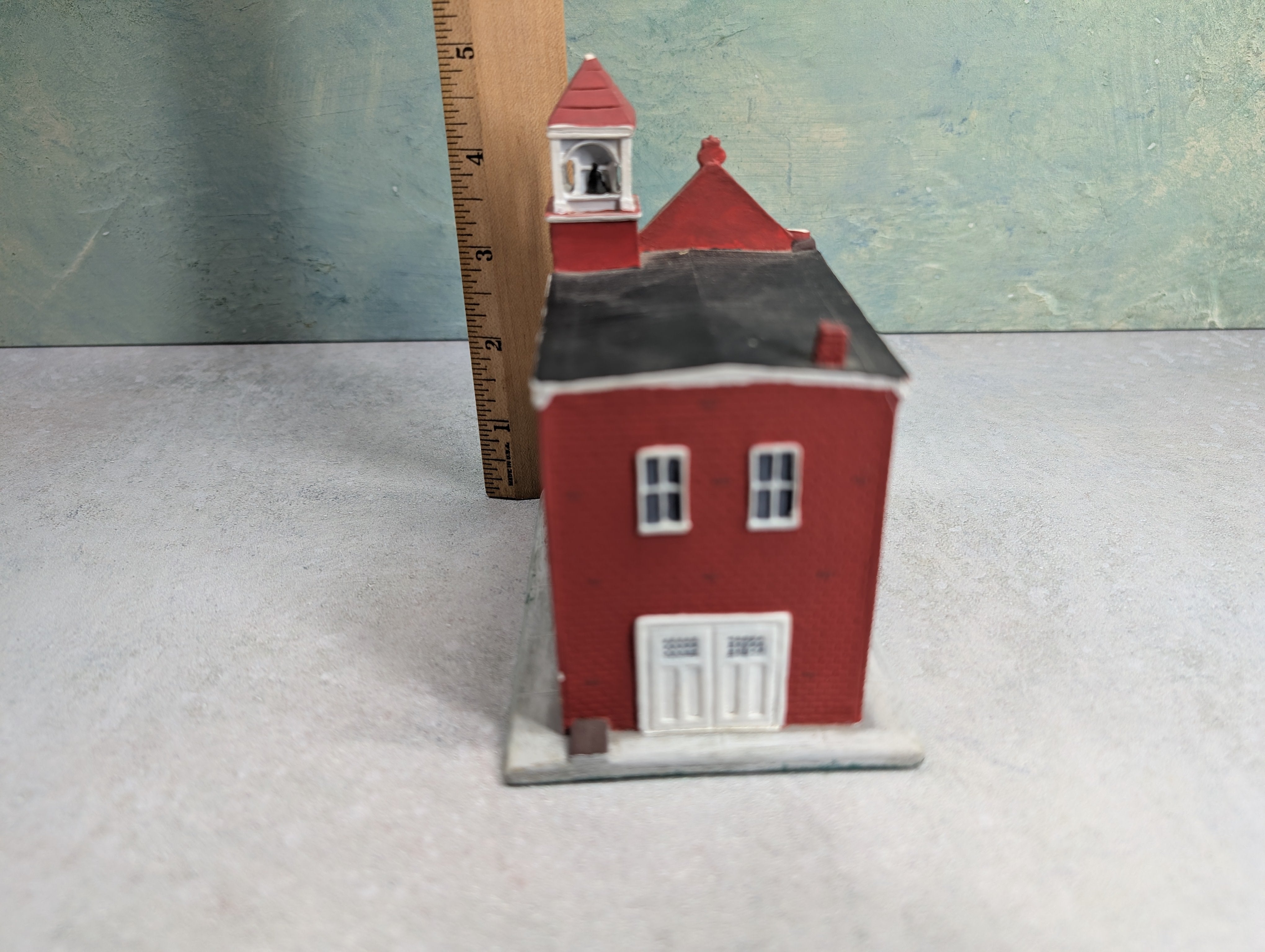 USED Danbury Mint Ceramic Union Fire Company #1 Carlisle PA Classic American Firehouses