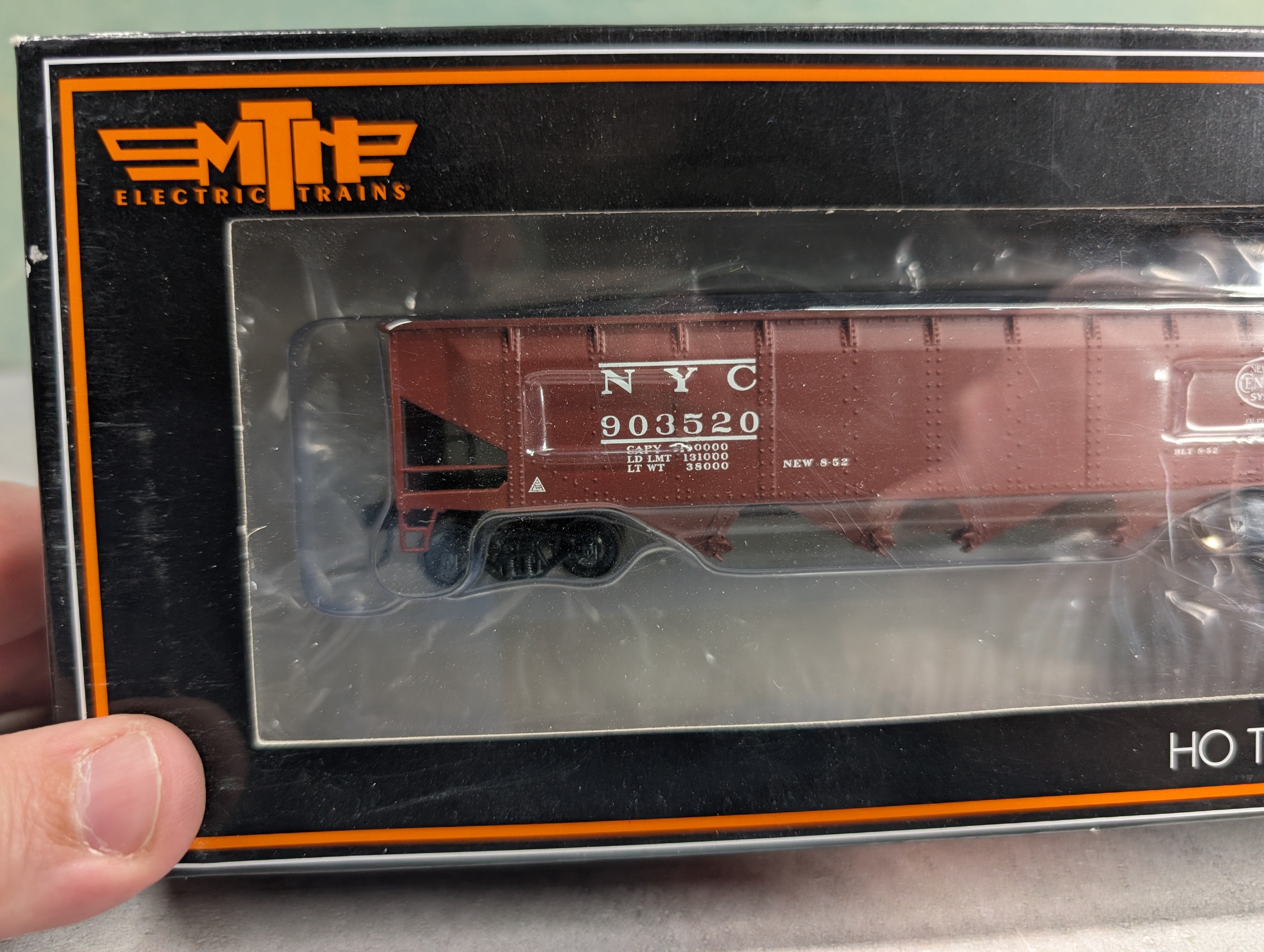 USED MTH 85-75026 HO Scale 70-Ton Quadruple Hopper New York Central NYC #903520