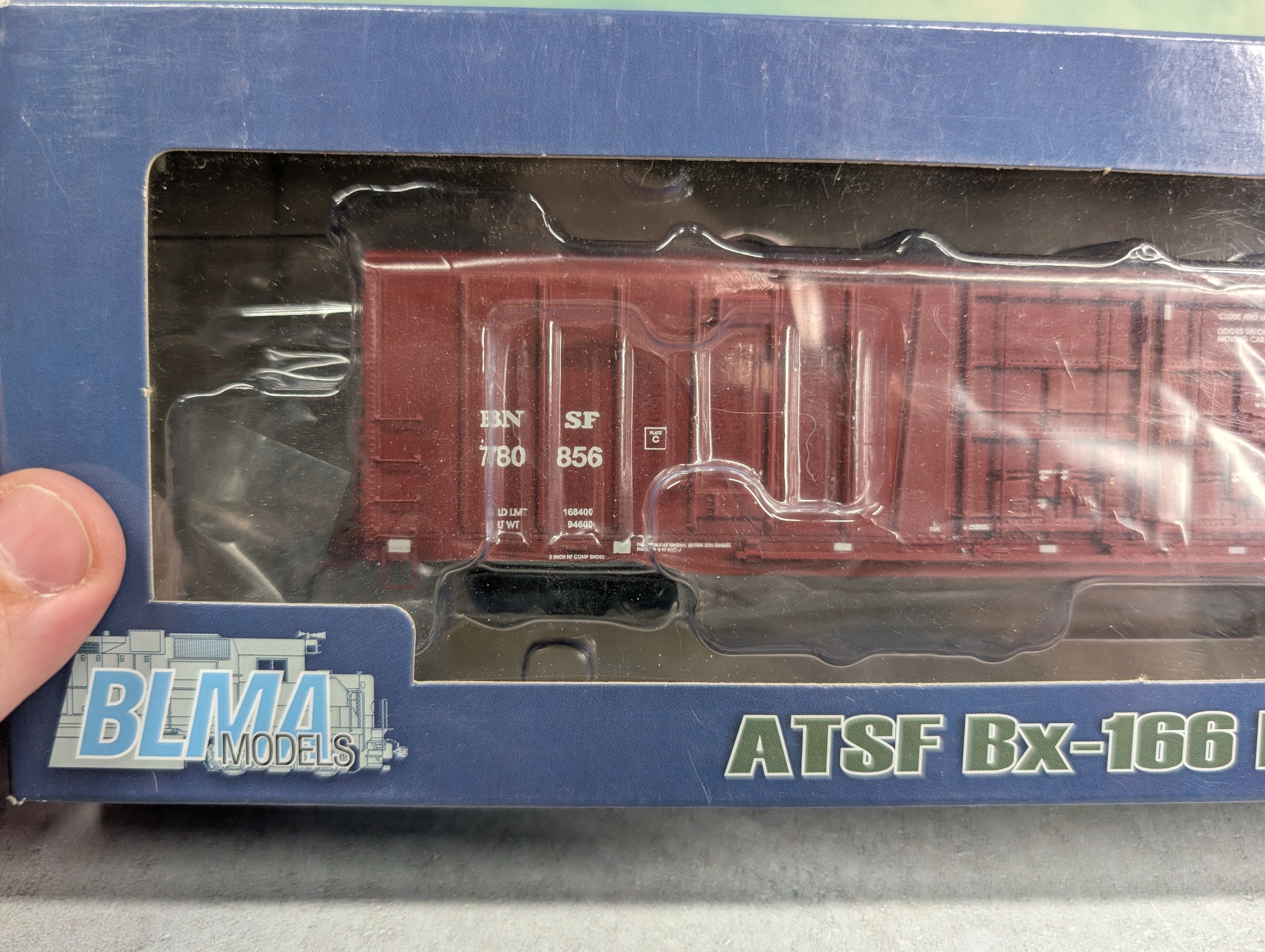 USED BLMA 53064 HO Scale 60' Beer Car BNSF #780856