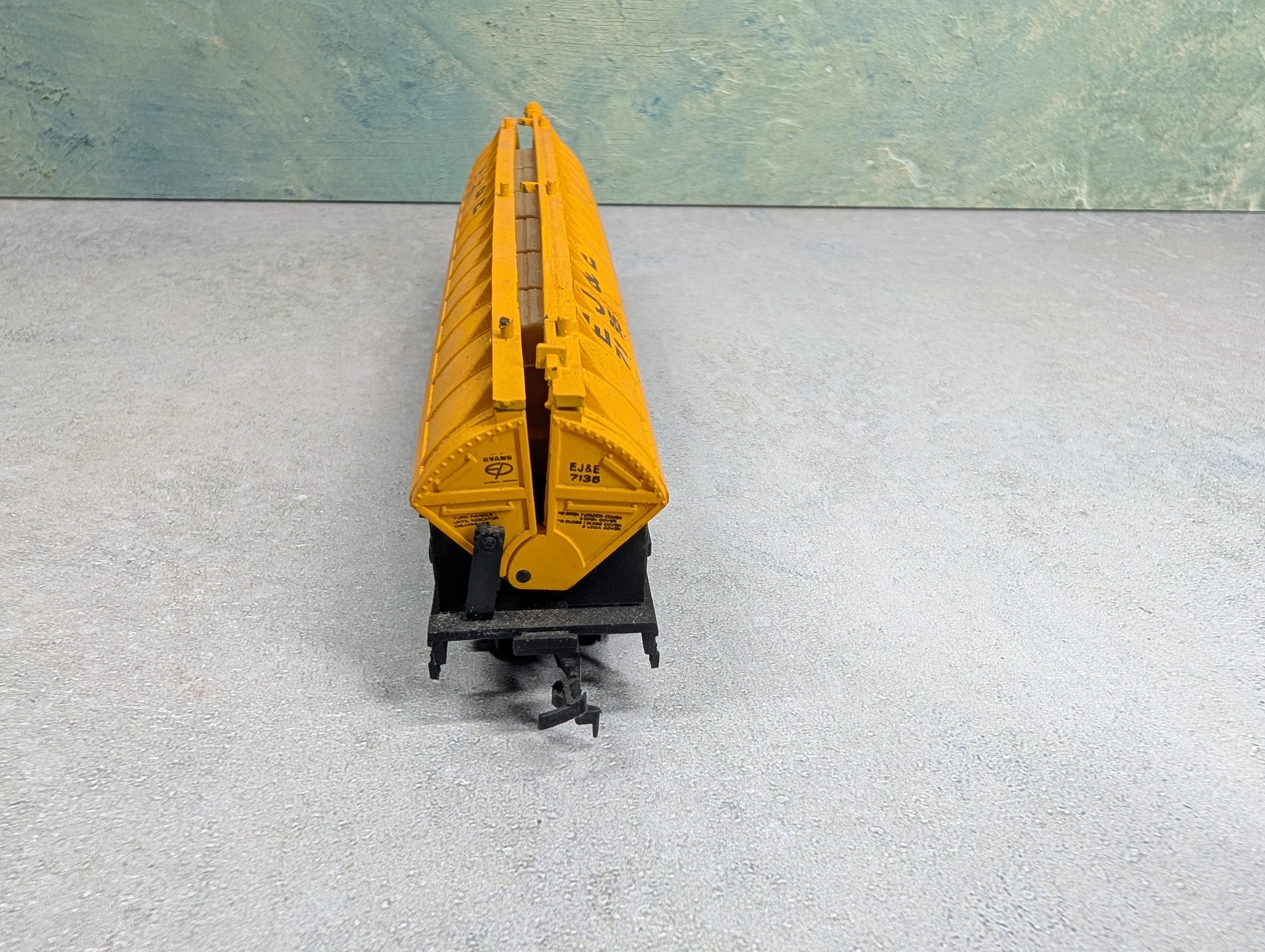 USED HO Scale Cable Dispensing Car Elgin Joliet & Eastern EJ&E #7135