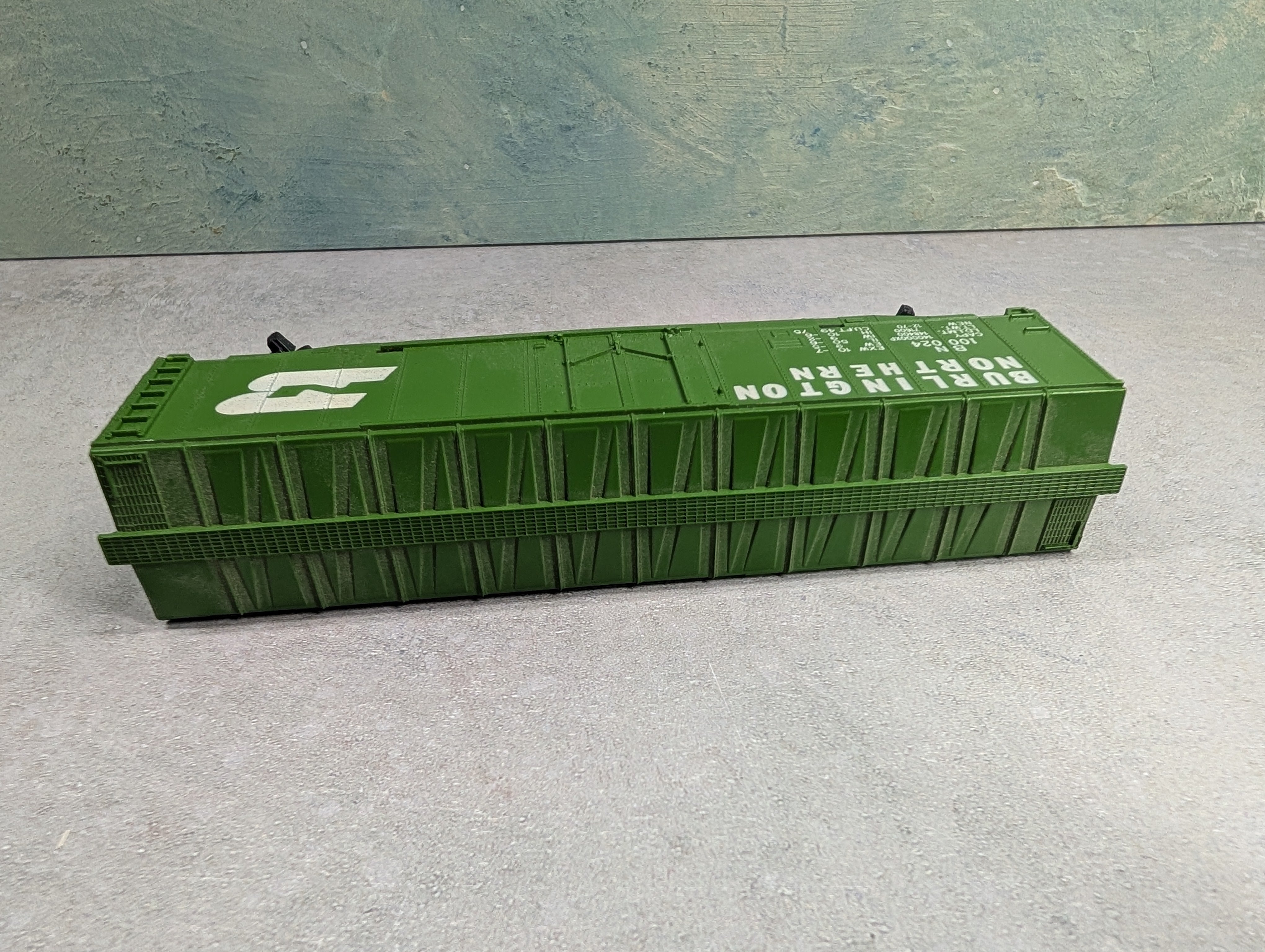 USED Tyco HO Scale 50' Box Car Burlington Northern BN #100024