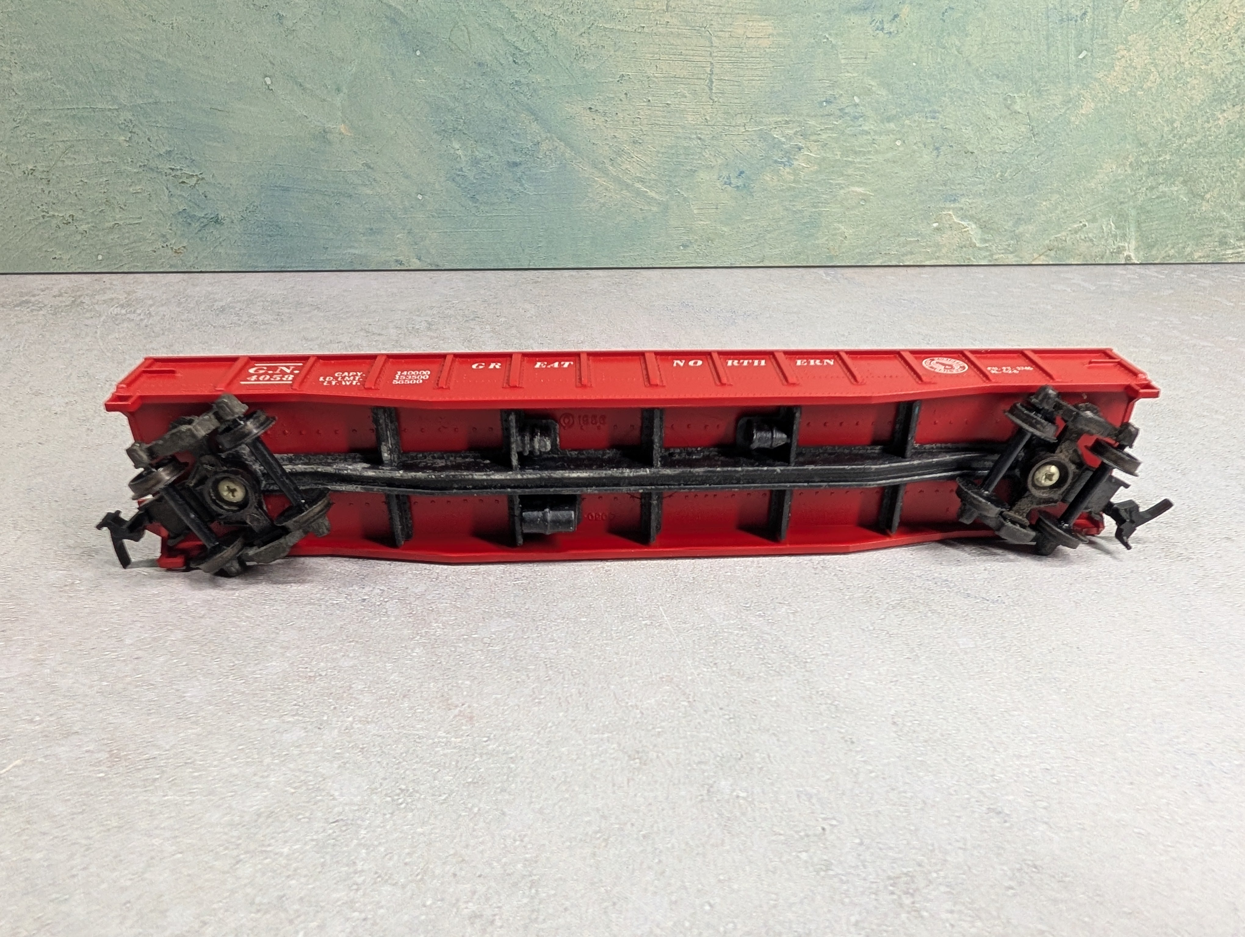 USED Revell HO Scale Gondola Great Northern GN #4058