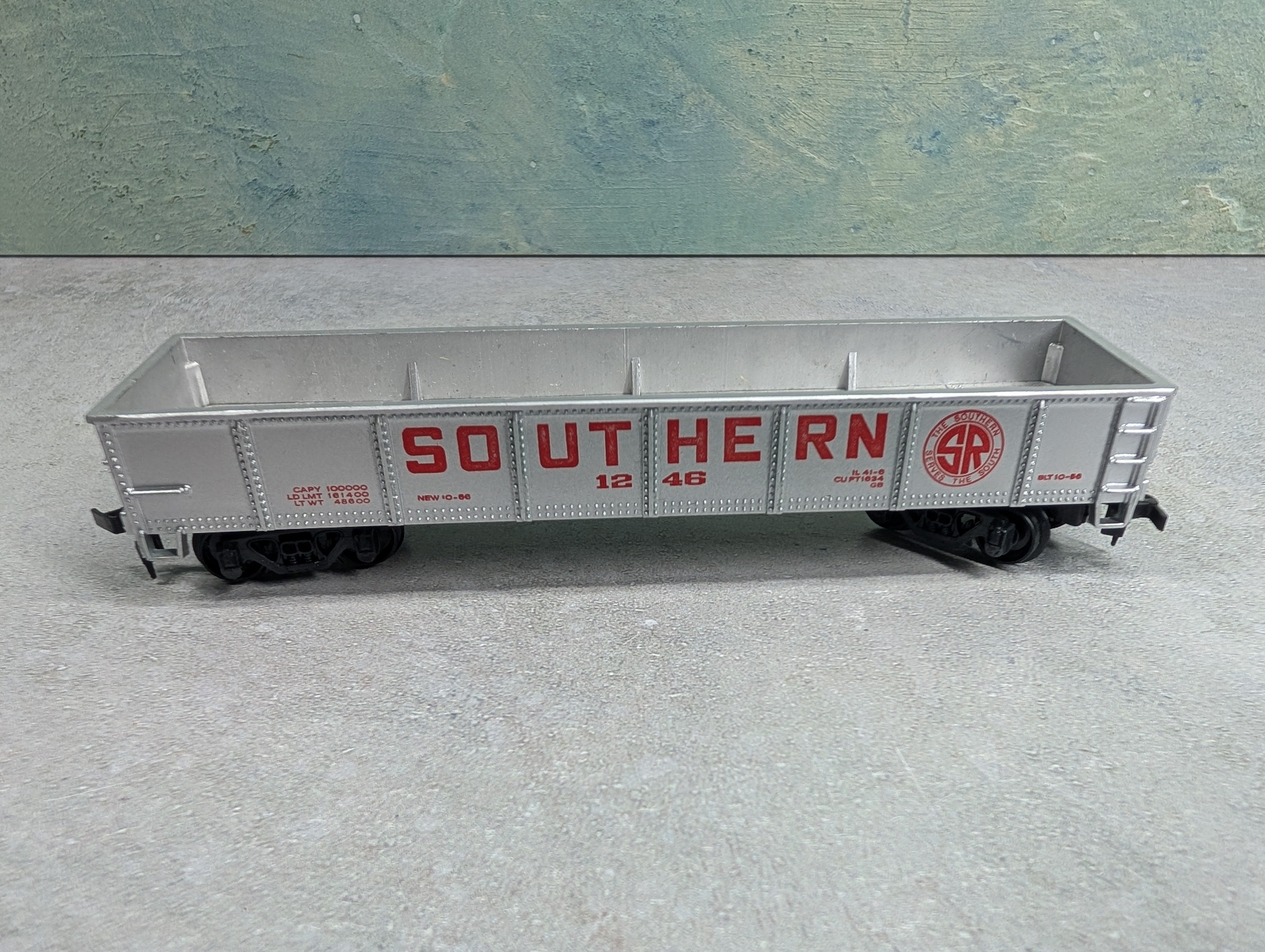 USED Bachmann HO Scale Gondola Southern #1246