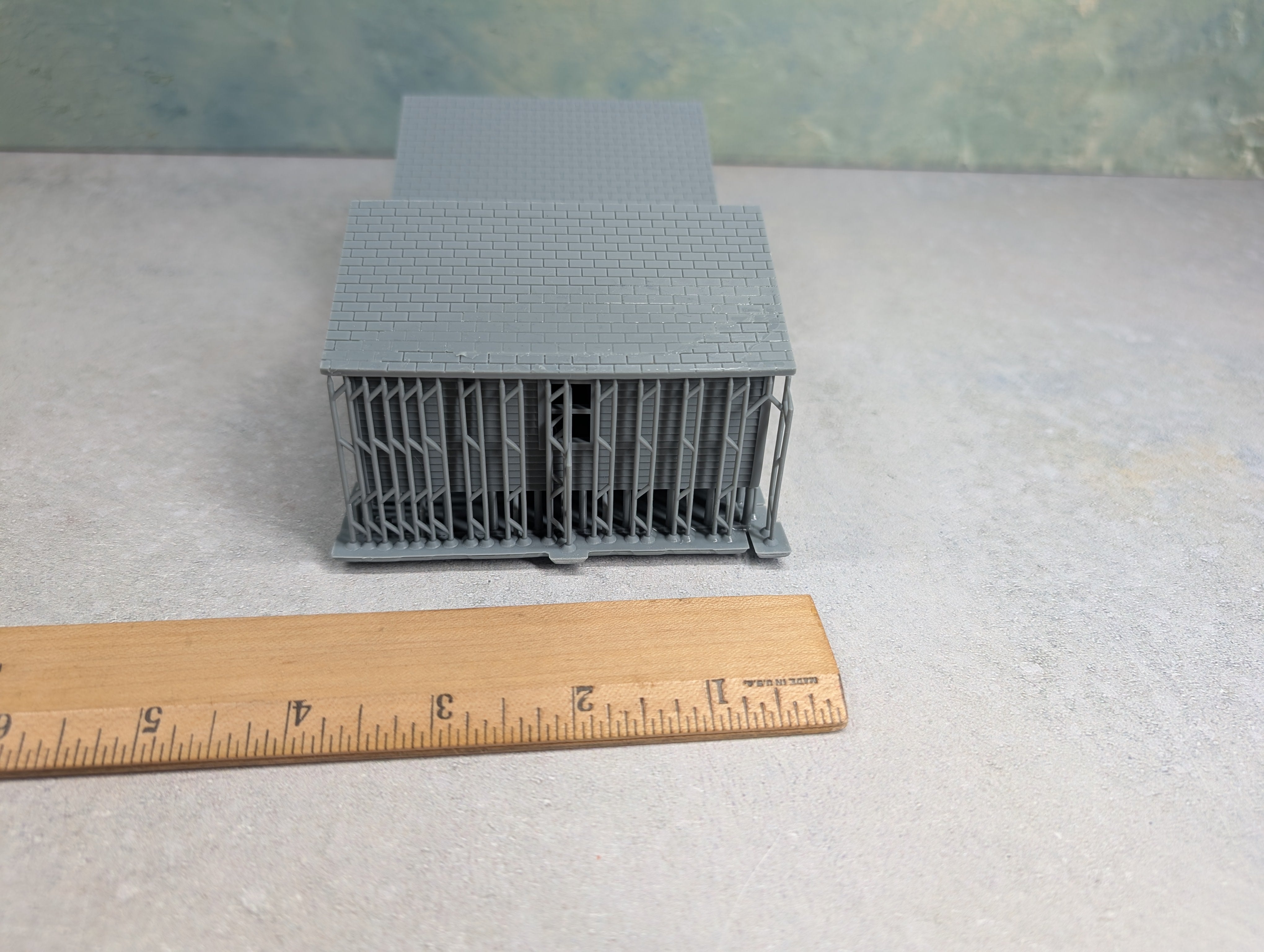 Whistle Stop Models HO6013 HO Scale Set of Garages, Resin 3D Printed, Highly Detailed