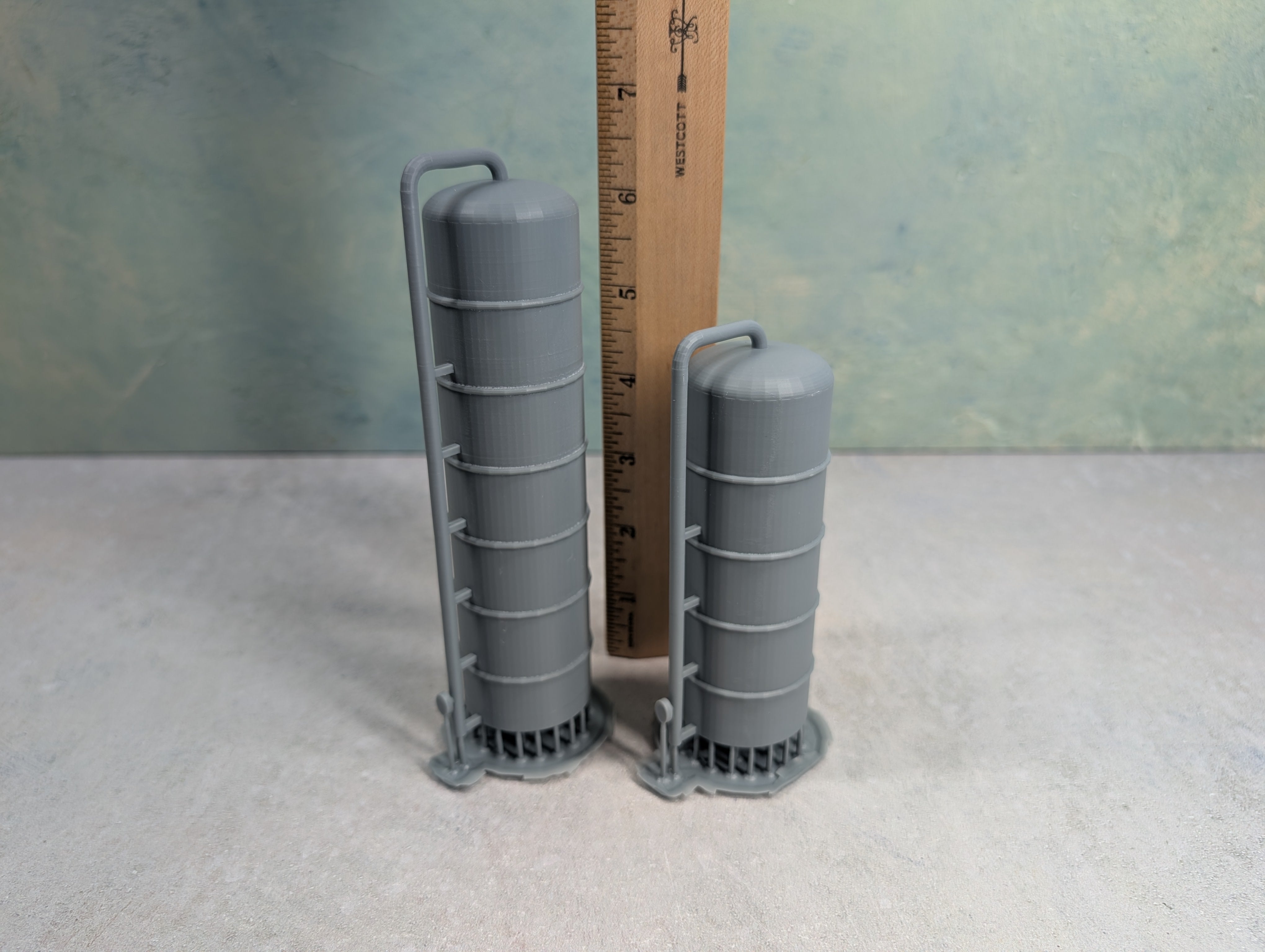 Whistle Stop Models HO8007 HO Scale Set of Dairy Farm Tanks, Resin 3D Printed, Highly Detailed