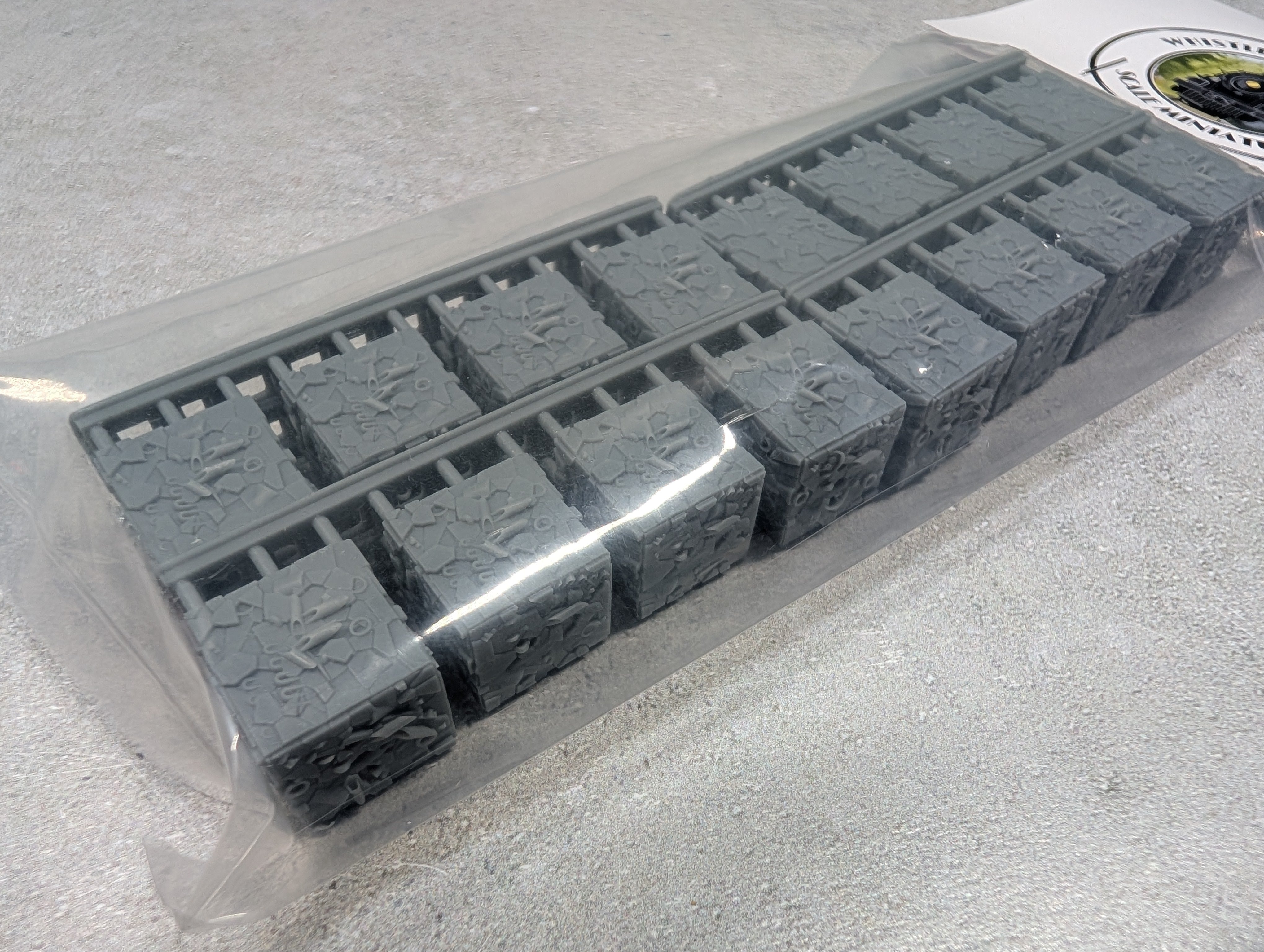 Whistle Stop Models HO9002 HO Scale Crushed Metal Scrap Load, Resin 3D Printed, Highly Detailed