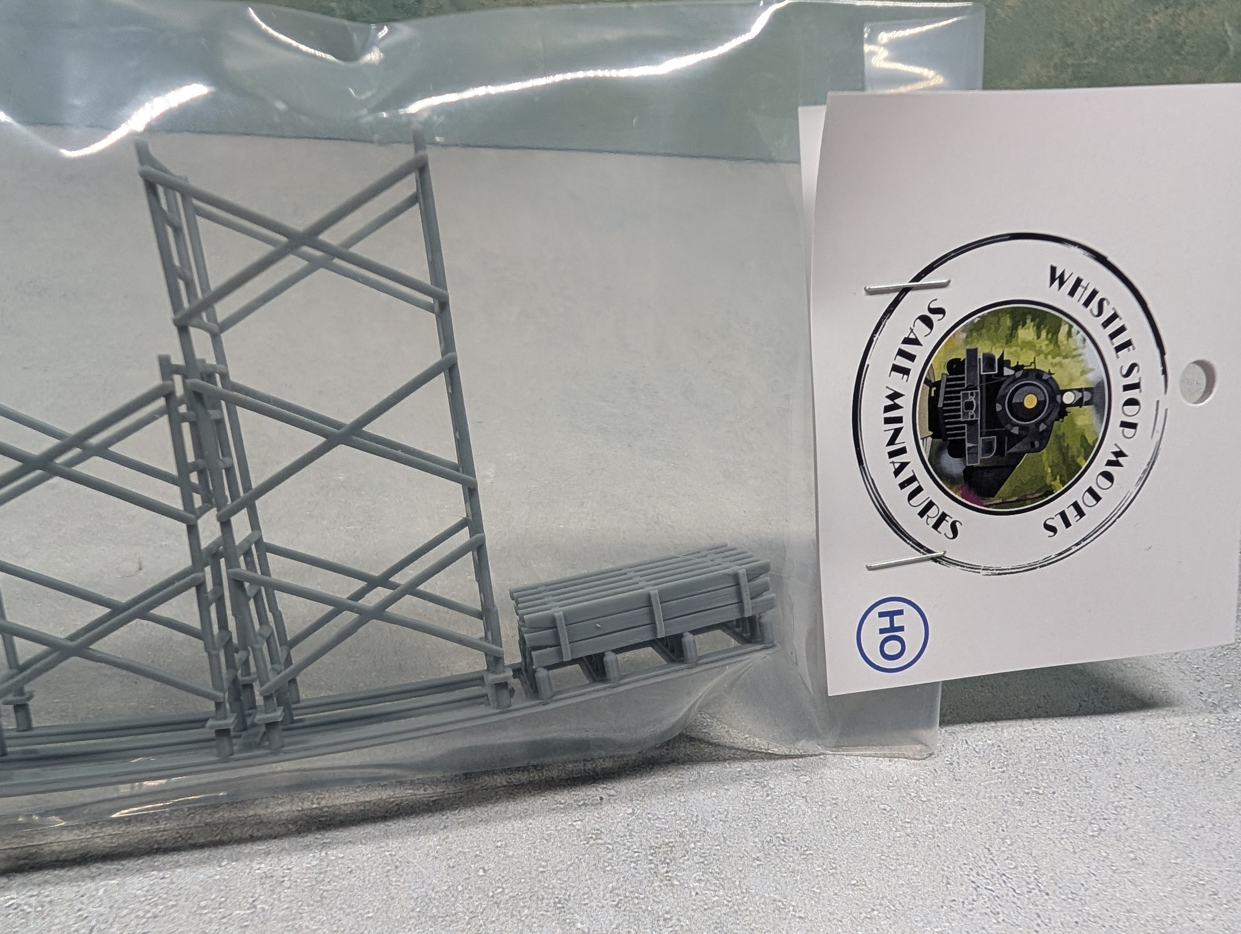 Whistle Stop Models HO1020 HO Scale Scaffold, Resin 3D Printed, Highly Detailed