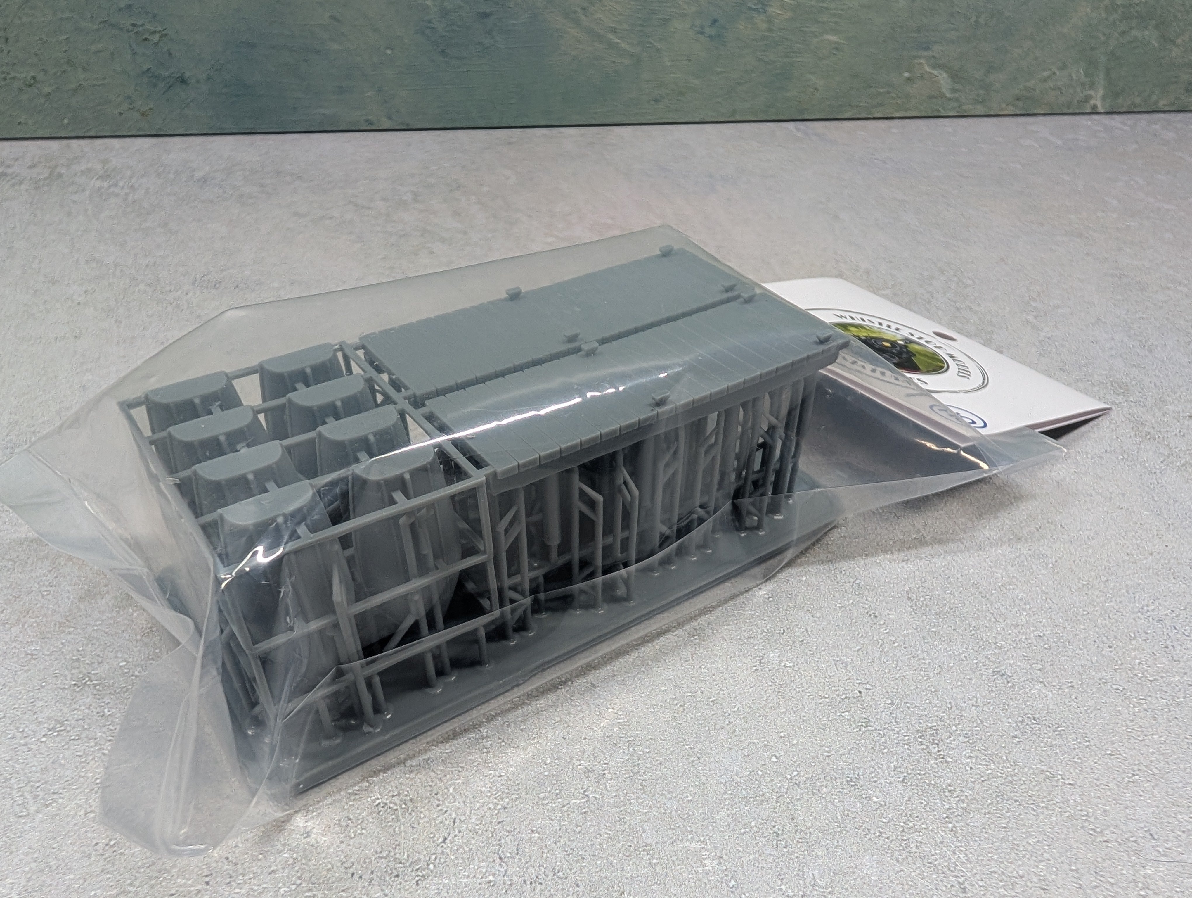 Whistle Stop Models HO1016 HO Scale Boat Dock Set, Resin 3D Printed, Highly Detailed