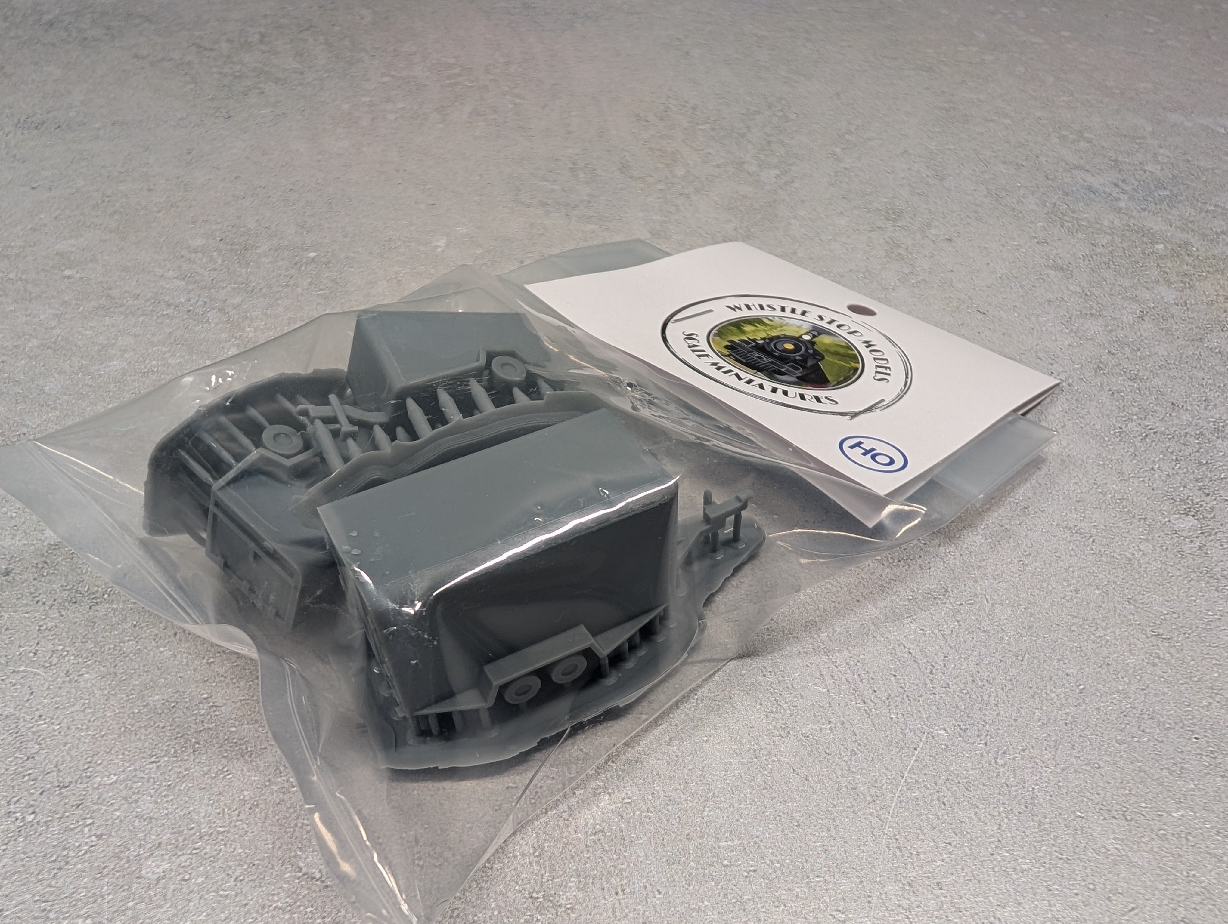 Whistle Stop Models HO3023 HO Scale Set of 3 U-Haul Trailers, Resin 3D Printed, Highly Detailed