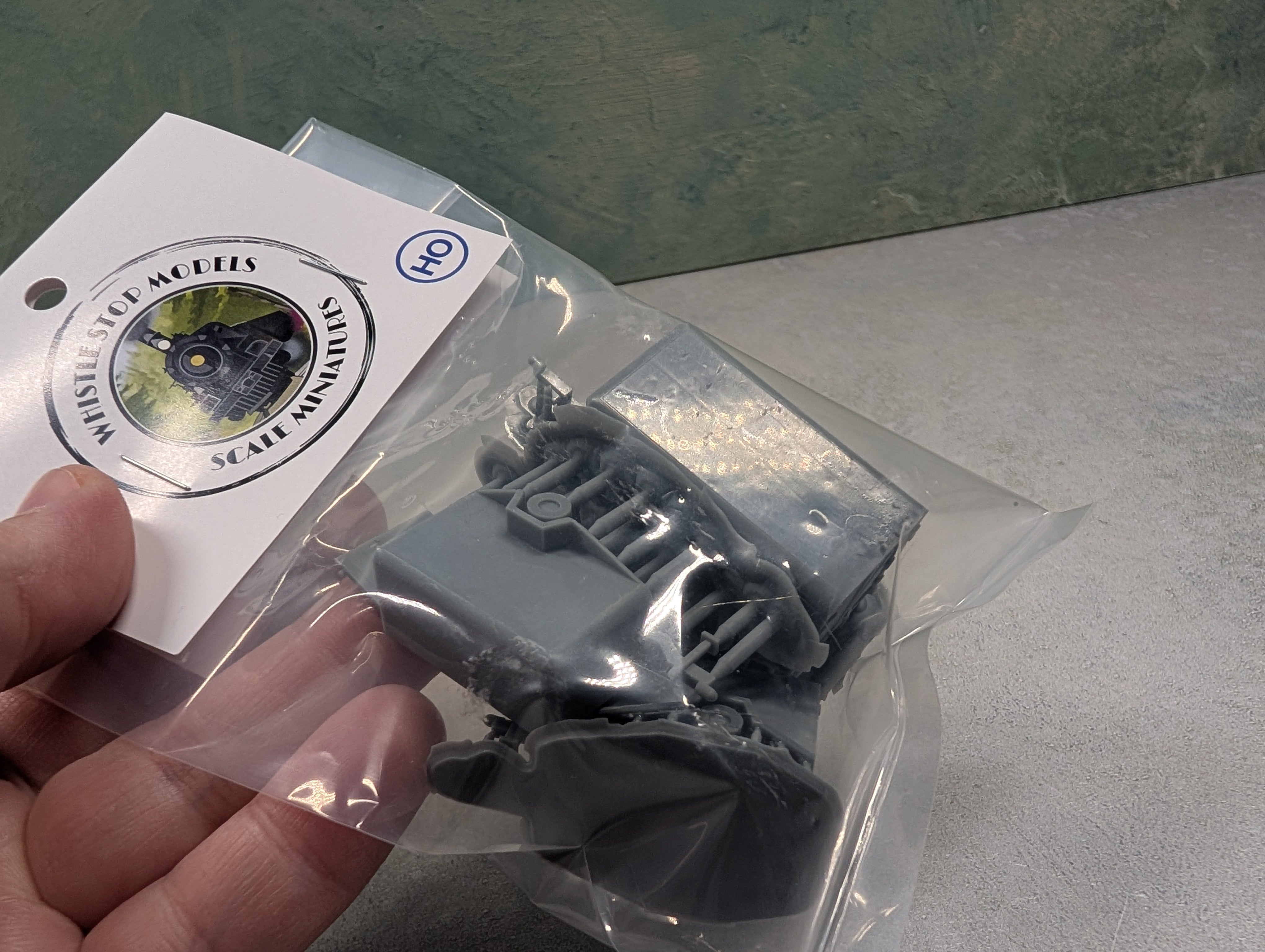 Whistle Stop Models HO3023 HO Scale Set of 3 U-Haul Trailers, Resin 3D Printed, Highly Detailed