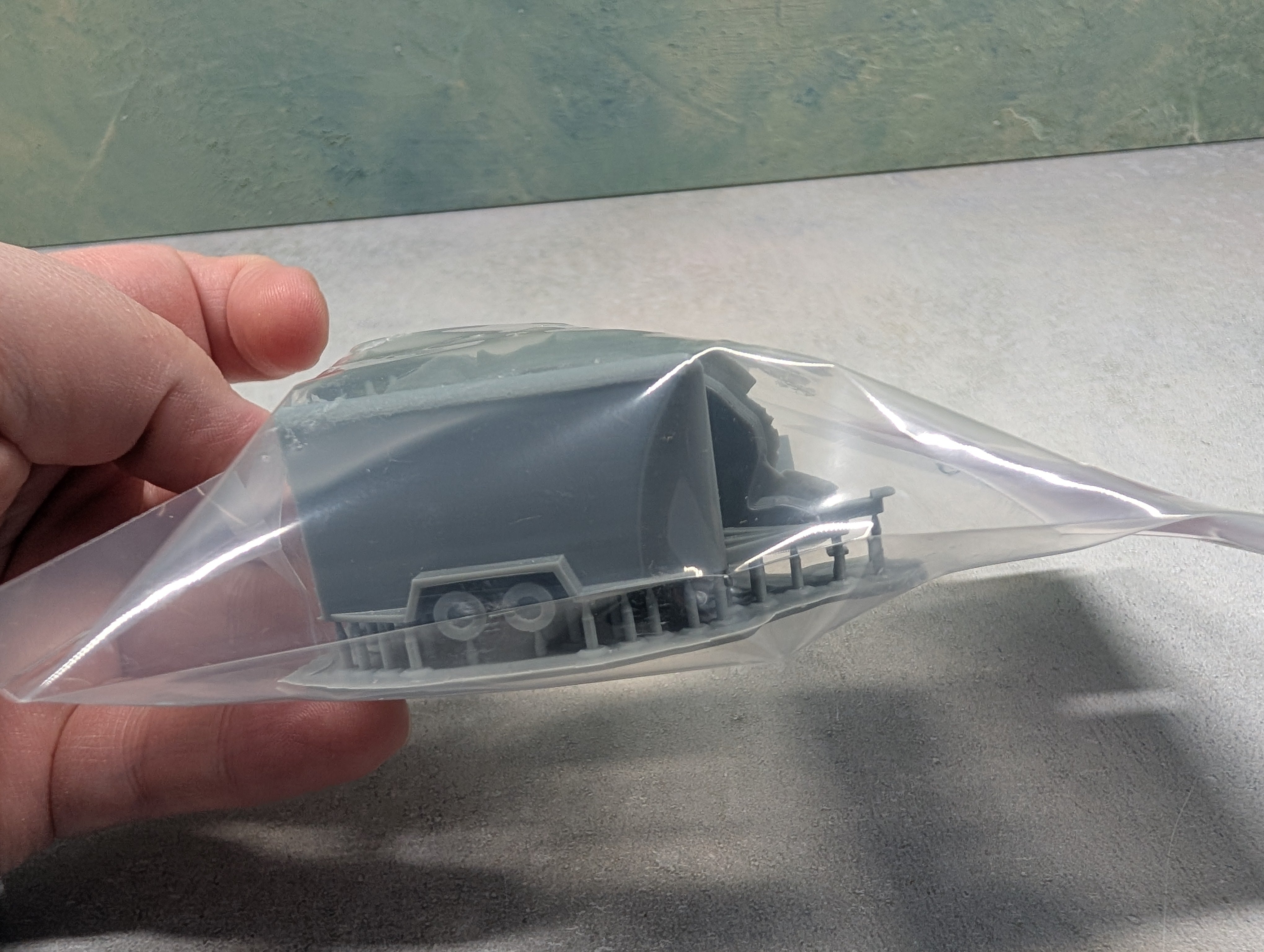 Whistle Stop Models HO3023 HO Scale Set of 3 U-Haul Trailers, Resin 3D Printed, Highly Detailed