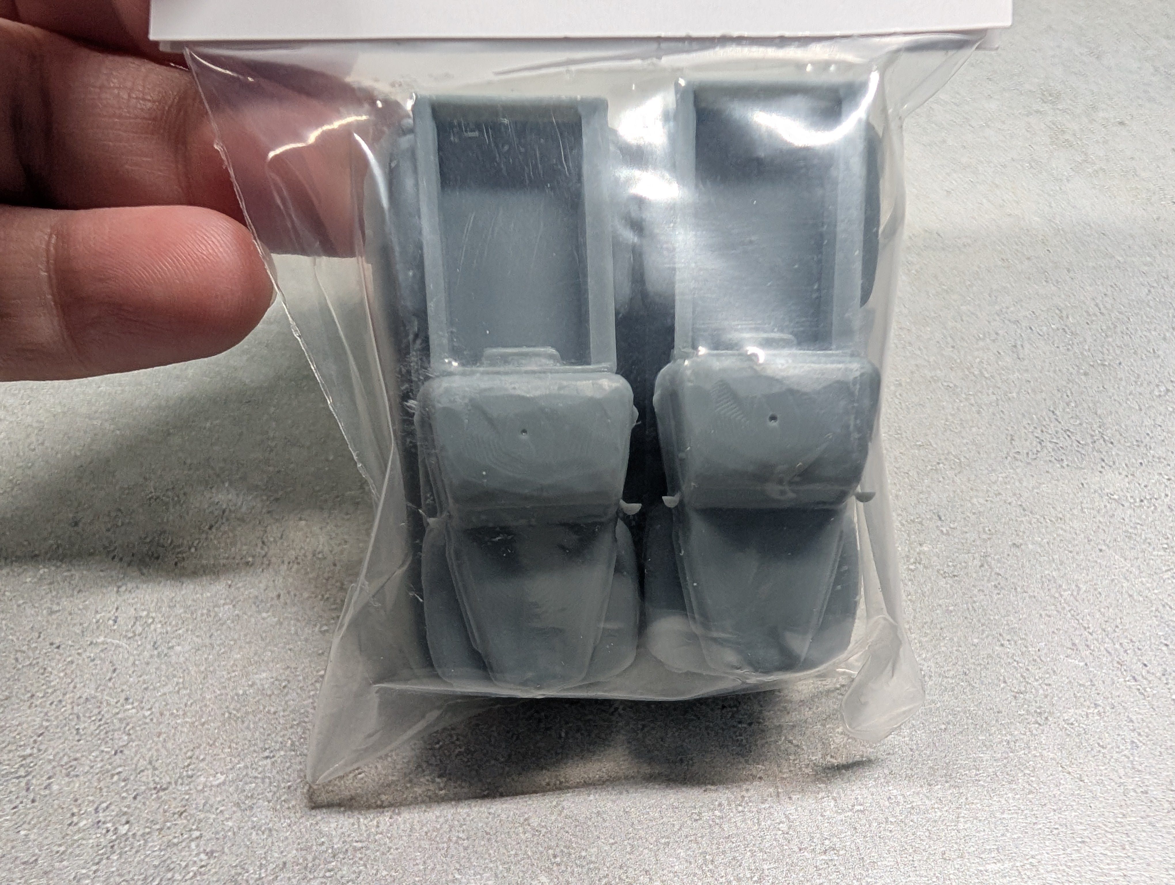 Whistle Stop Models HO3003 HO Scale 1957 Ford Pickup Set, Resin 3D Printed, Highly Detailed (2 pcs)