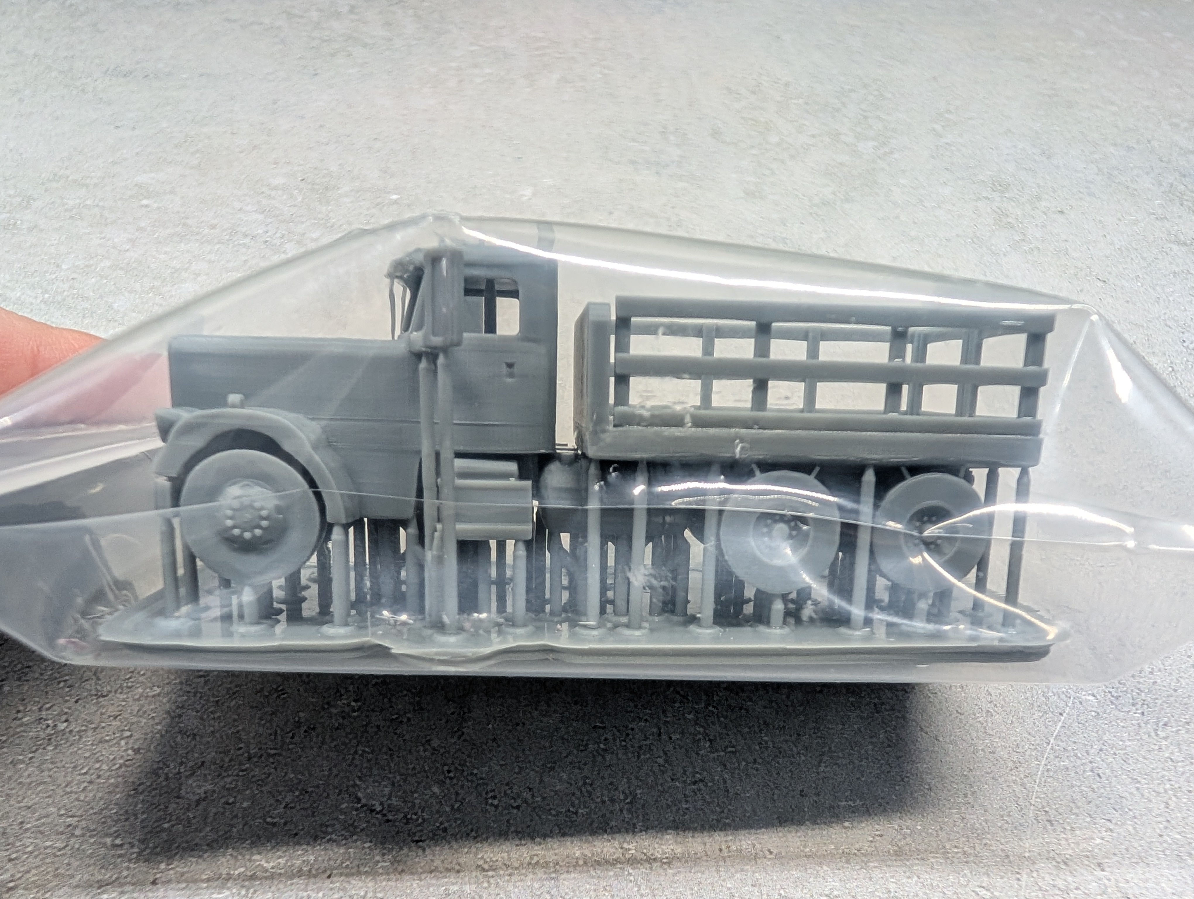 Whistle Stop Models HO3020 HO Scale Farm Grain Truck, Resin 3D Printed, Highly Detailed