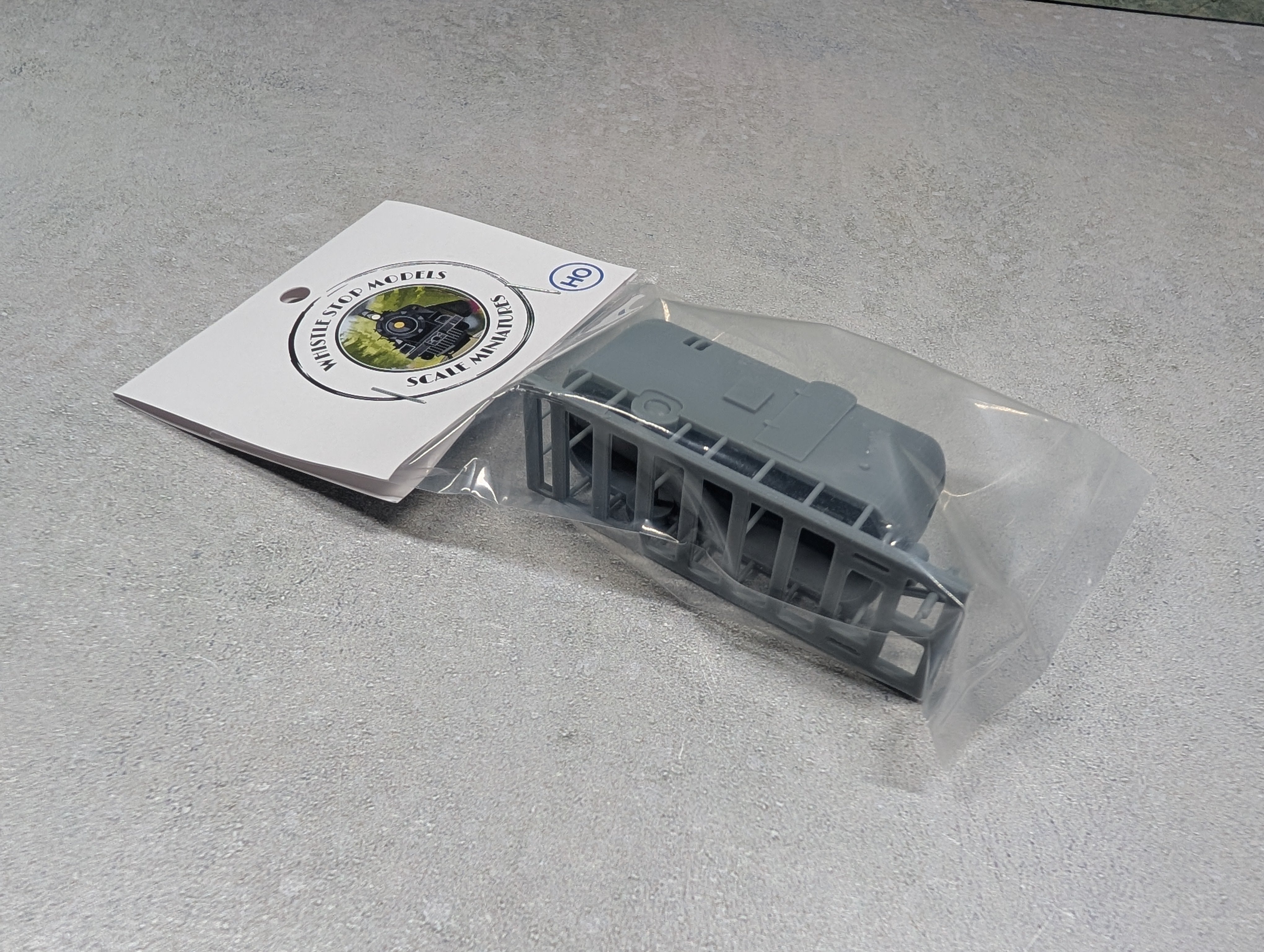 Whistle Stop Models HO3017 HO Scale Airstream Camper, Resin 3D Printed, Highly Detailed