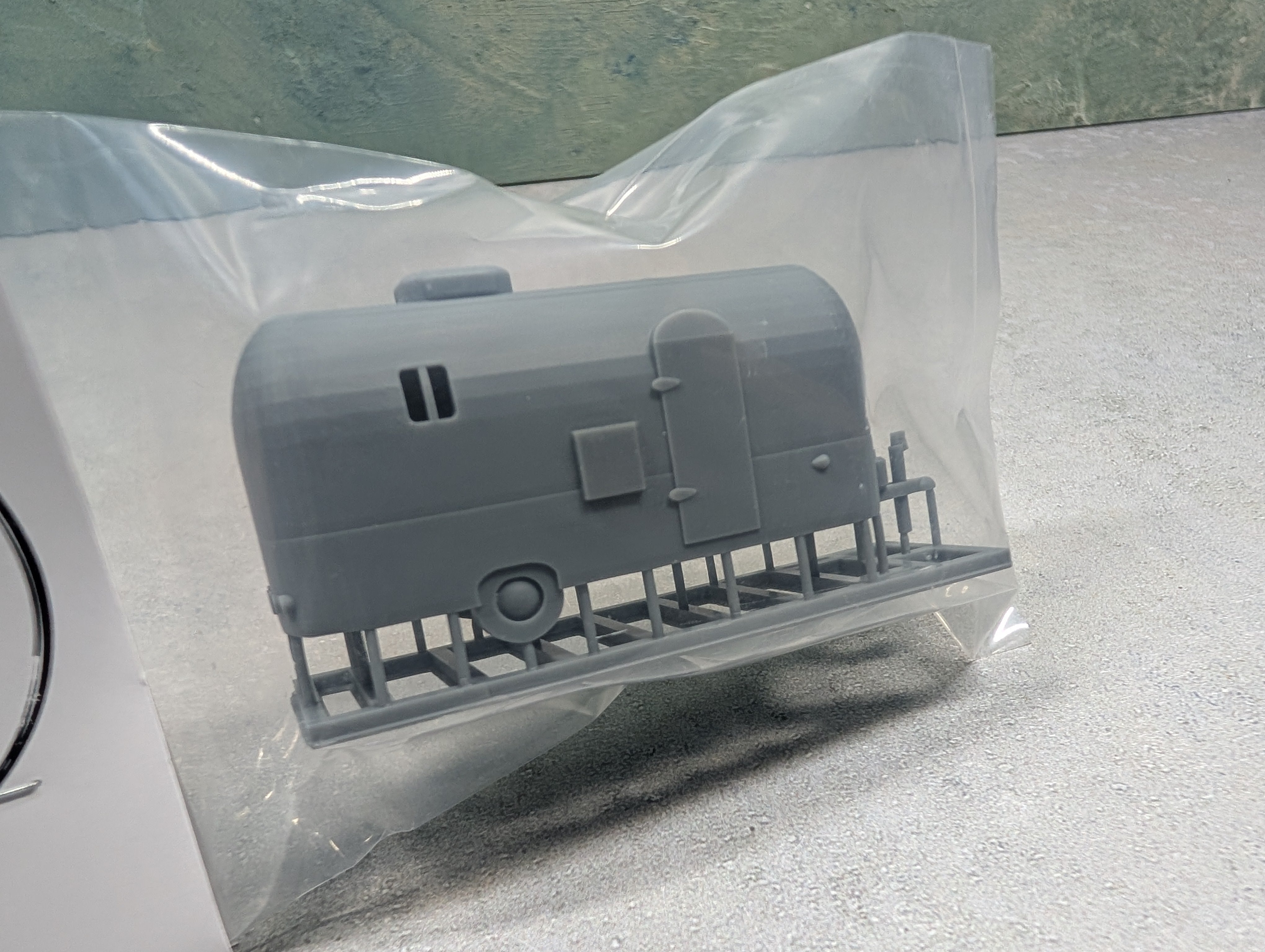 Whistle Stop Models HO3017 HO Scale Airstream Camper, Resin 3D Printed, Highly Detailed