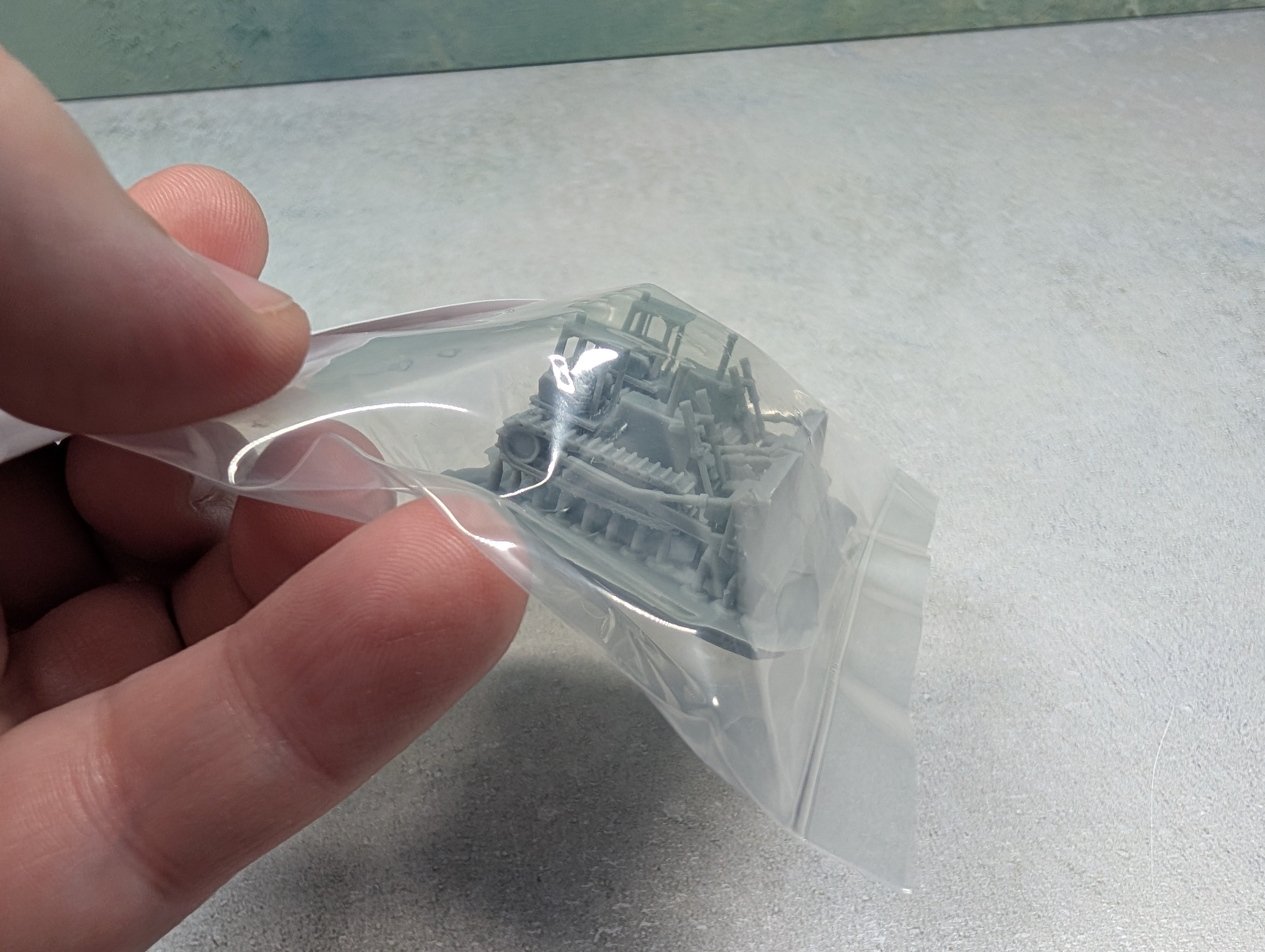 Whistle Stop Models N3000 N Scale Set of Small Dozers, Resin 3D Printed, Highly Detailed