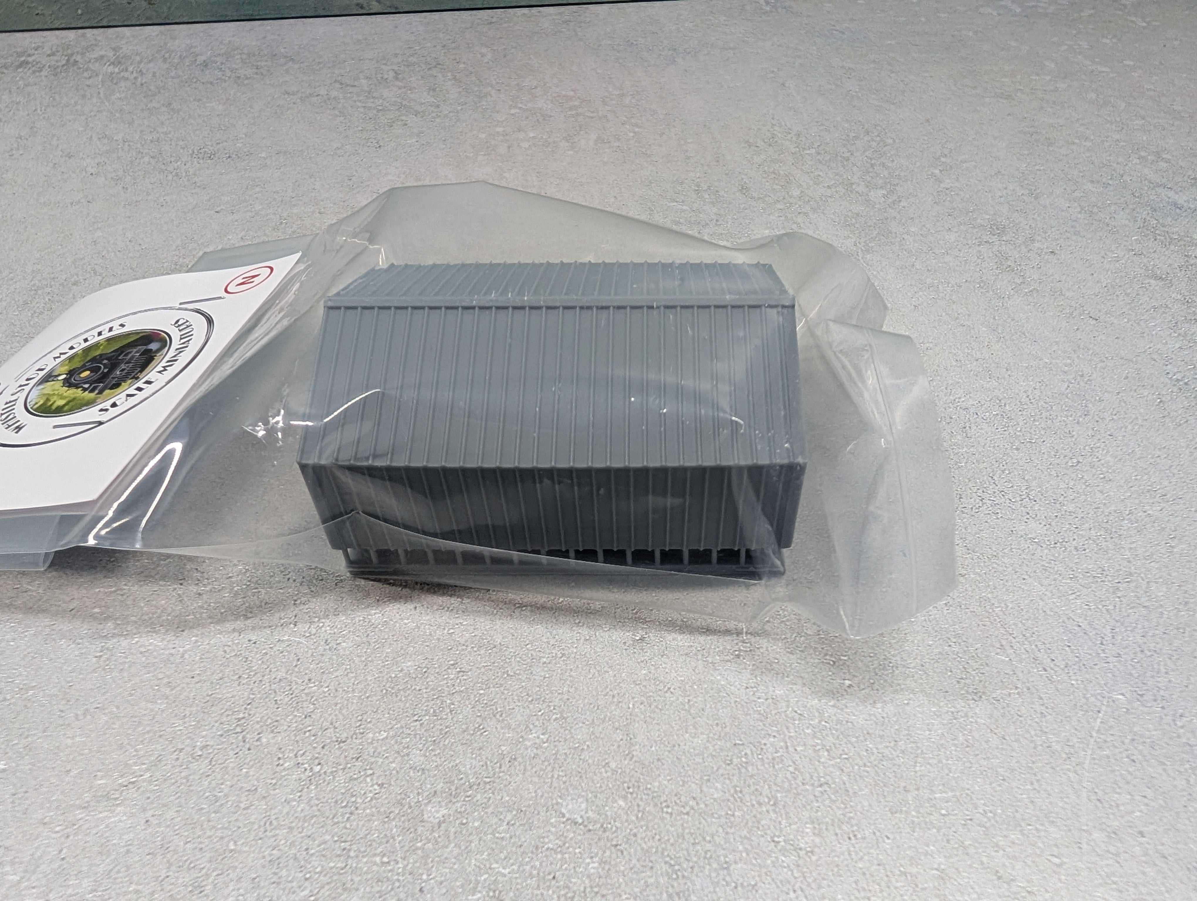 Whistle Stop Models N8005 N Scale Small Pole Barn, Resin 3D Printed, Highly Detailed