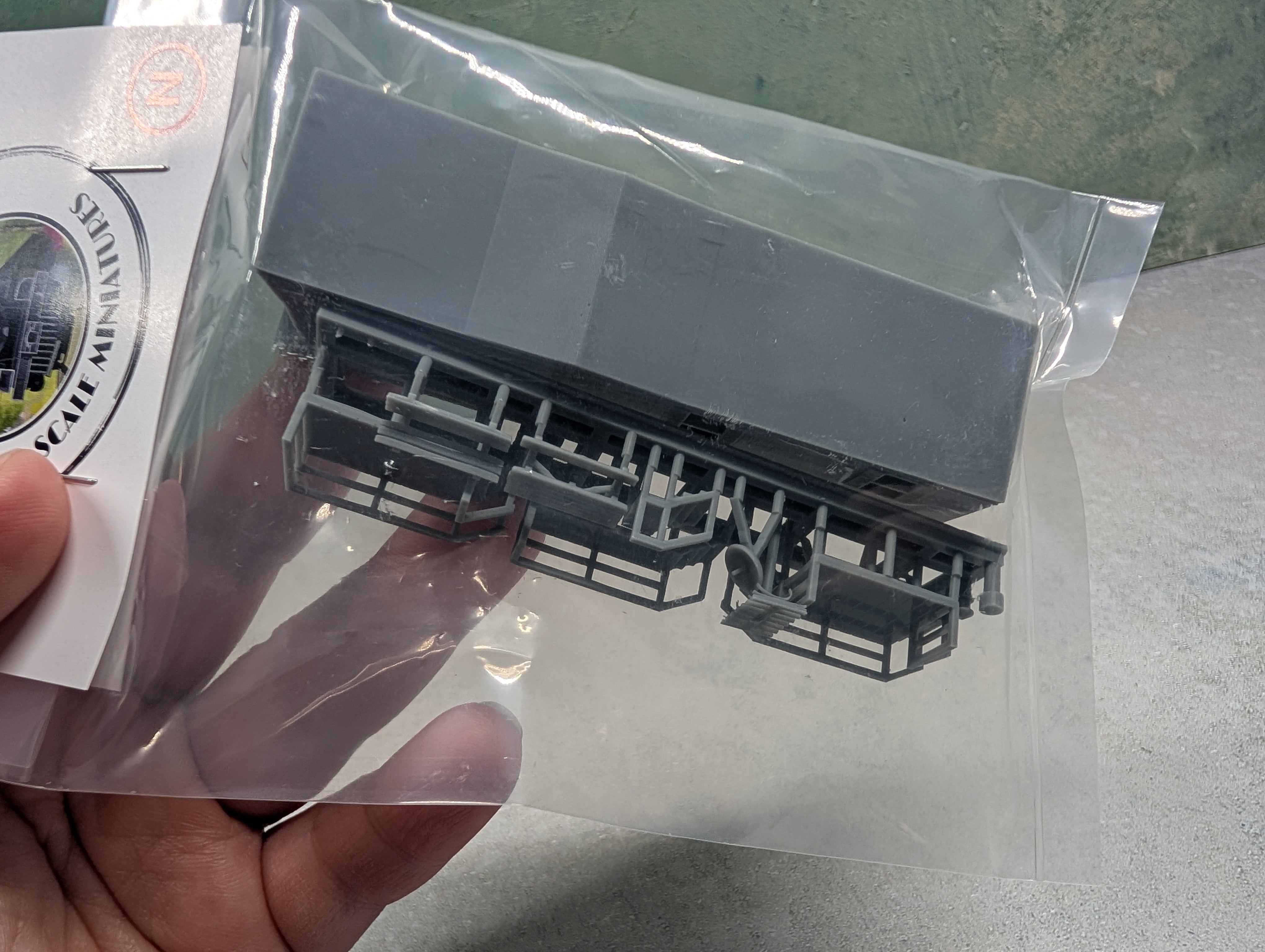 Whistle Stop Models N6002 N Scale Trailer Home Design 2, Resin 3D Printed, Highly Detailed