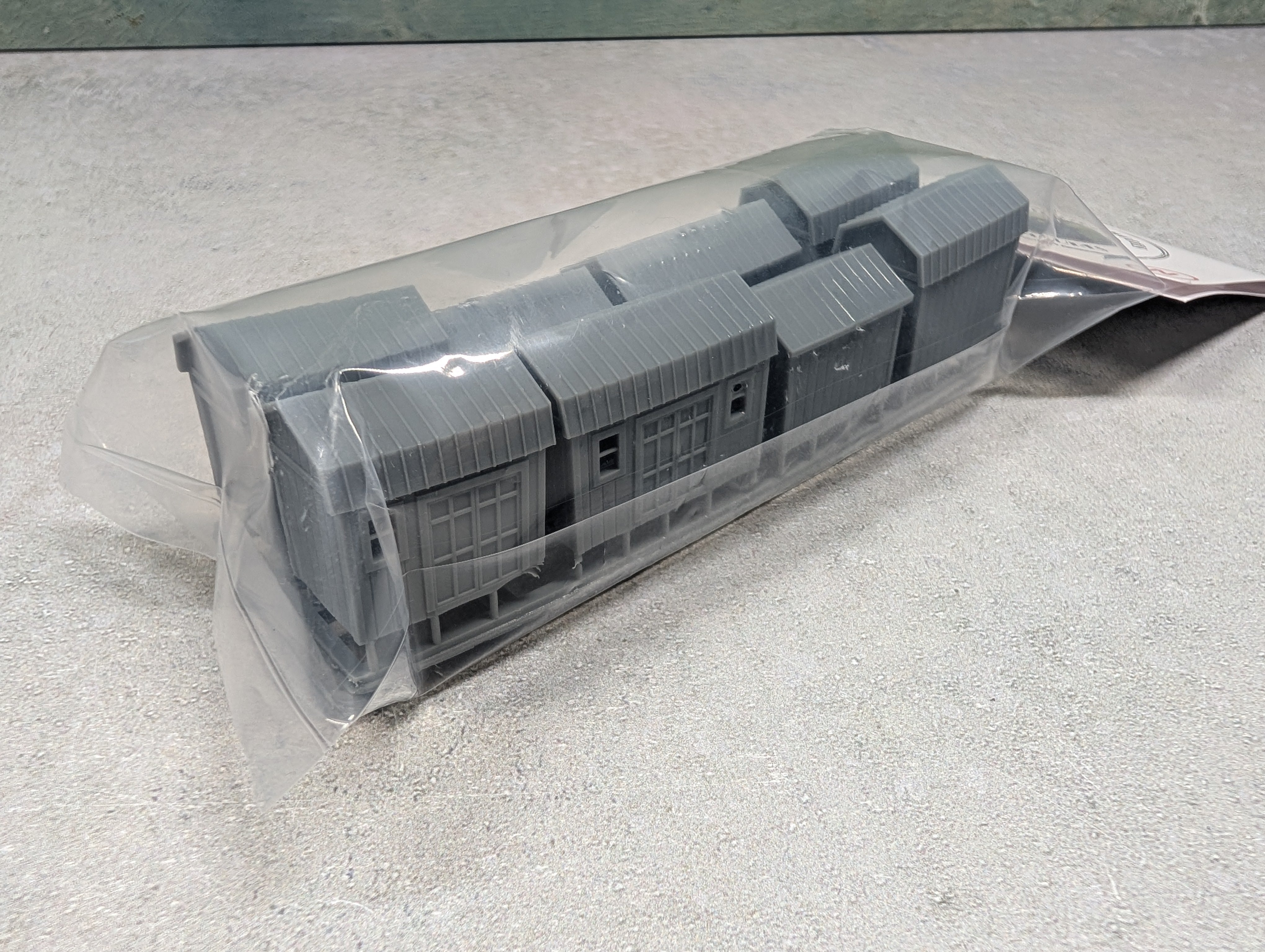 Whistle Stop Models N6000 N Scale Set of Amish Sheds, Resin 3D Printed, Highly Detailed (8 pcs)