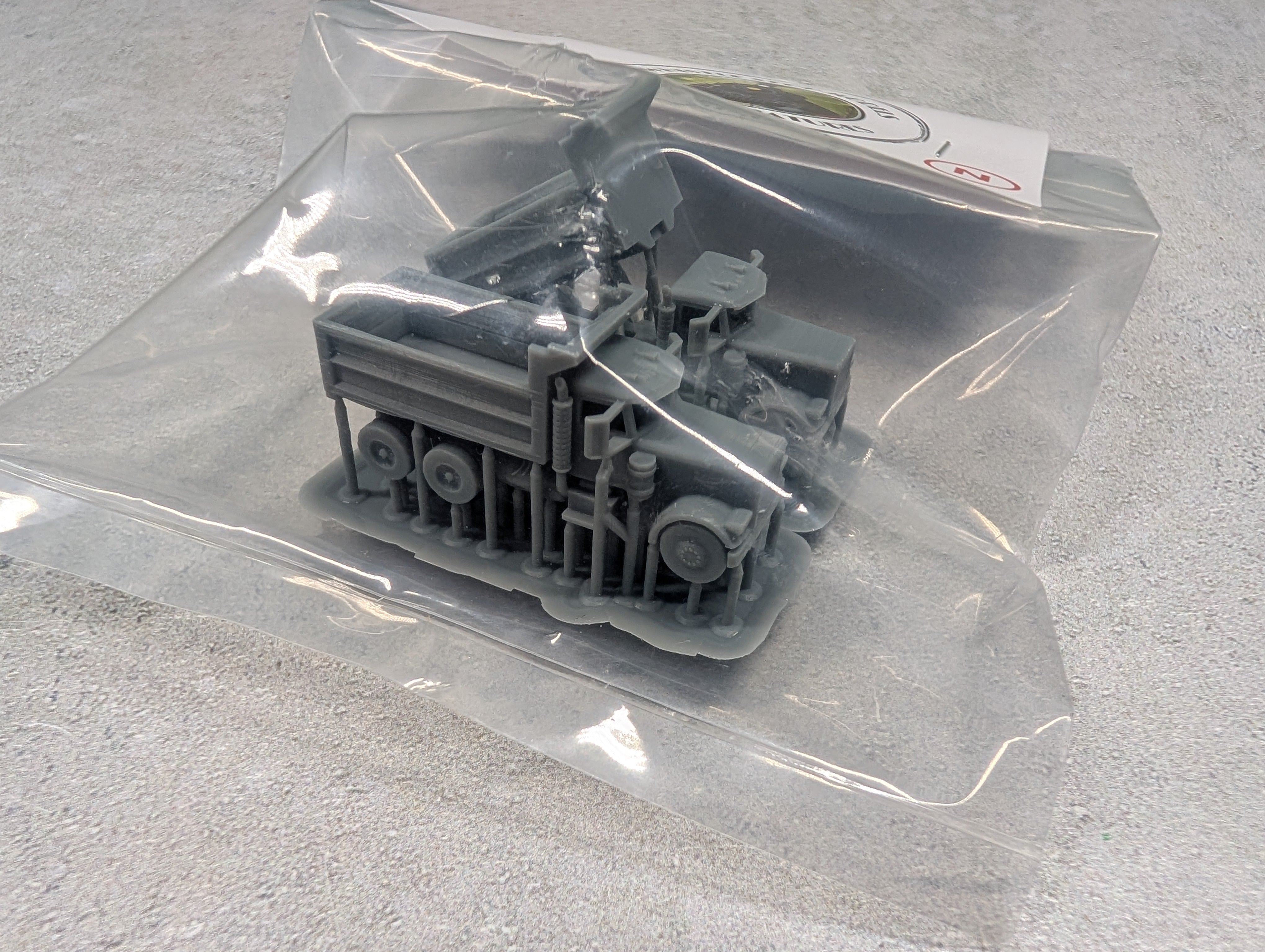 Whistle Stop Models #N9012-2 N Scale Set of Dual Axle Dump Truck, Resin 3D Printed, Highly Detailed