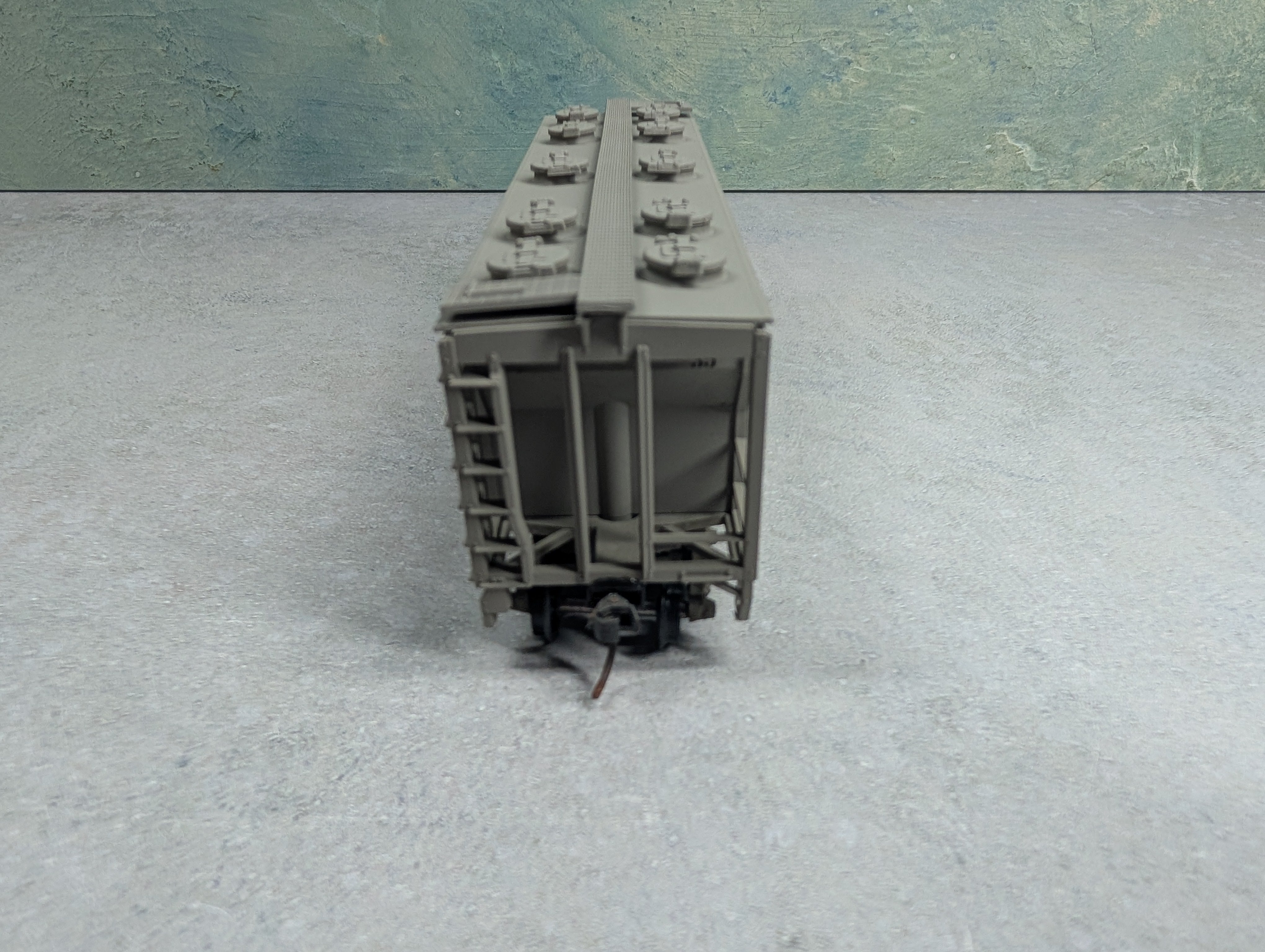 USED E&B VALLEY HO Scale PS-2 Covered Hopper, Robins Rails/Bev-Bel Reading RDG #78935