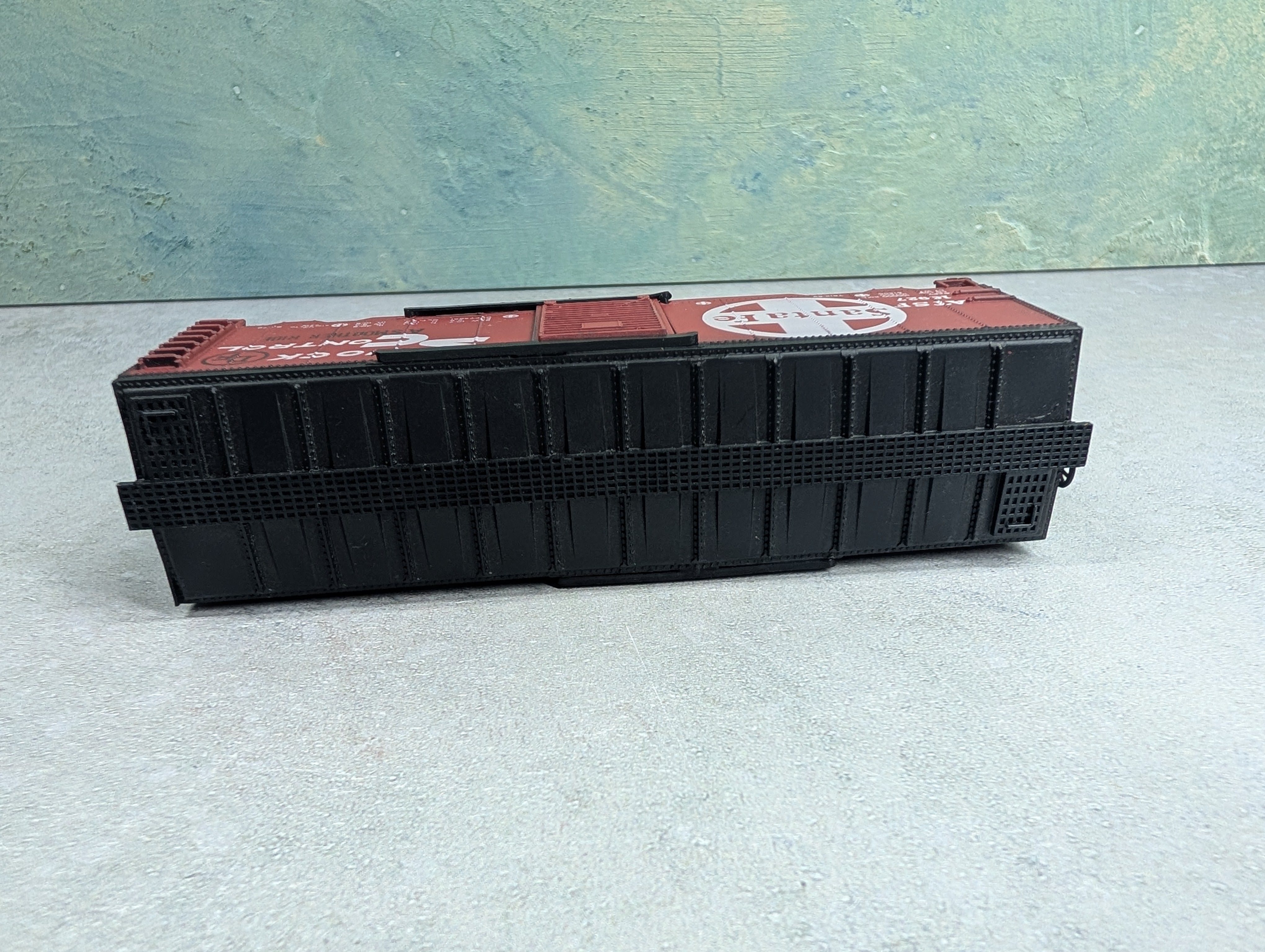 USED Life-Like HO Scale 40' Box Car Santa Fe ATSF #16927