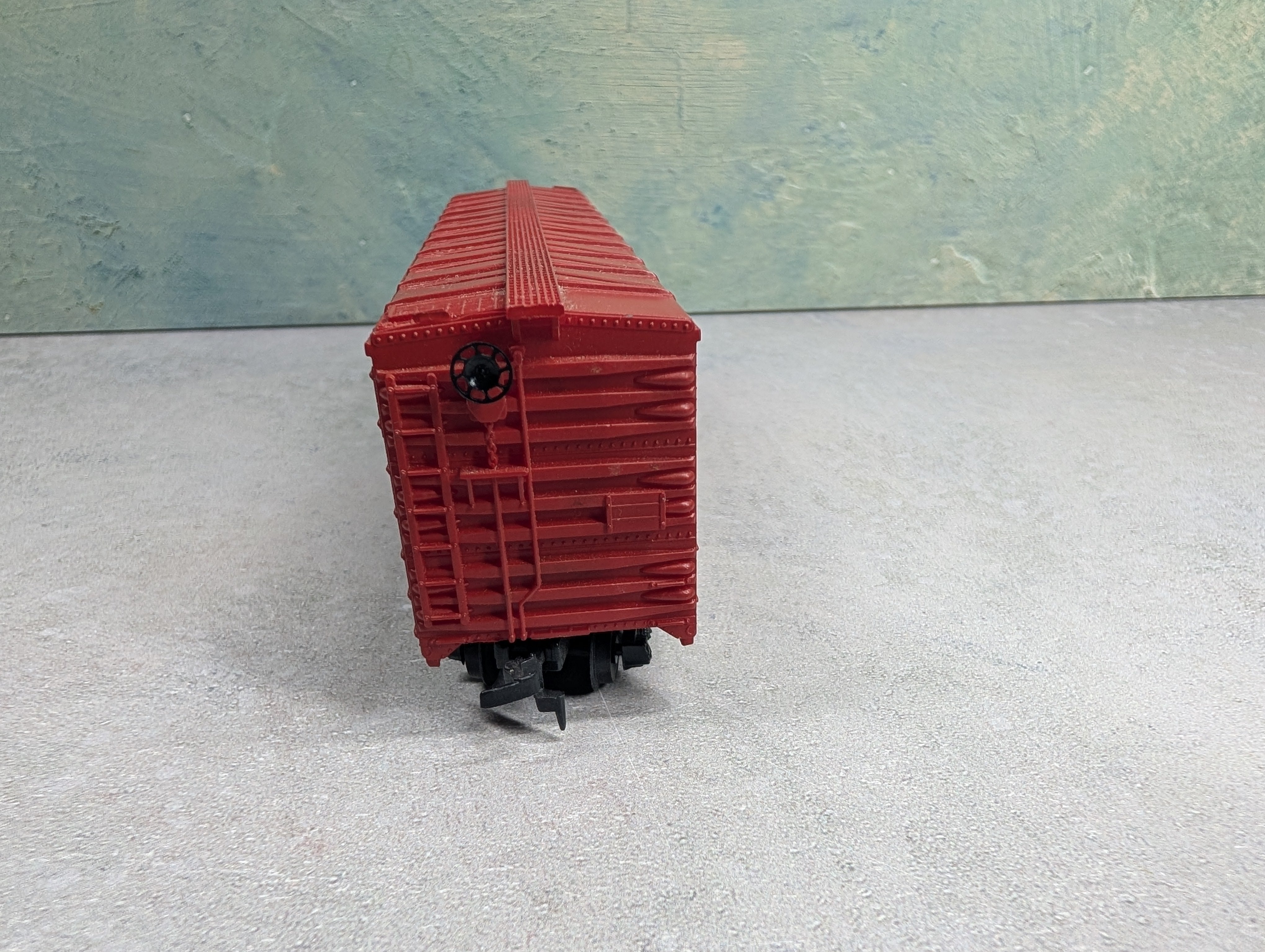 USED Tyco HO Scale 50' Box Car Santa Fe ATSF #49277