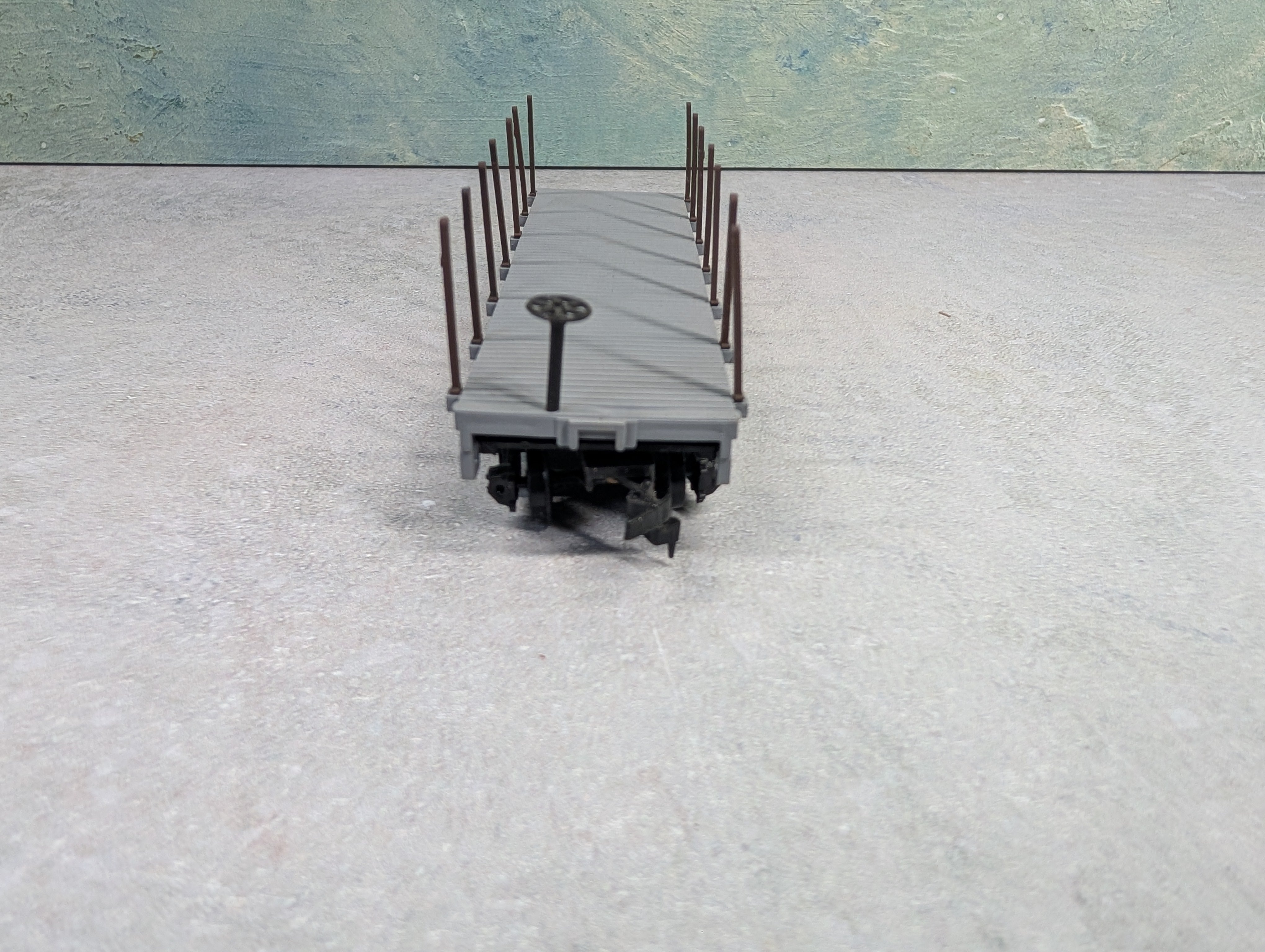 USED Bachmann 1411 HO Scale Old Time Flat Car Union Pacific