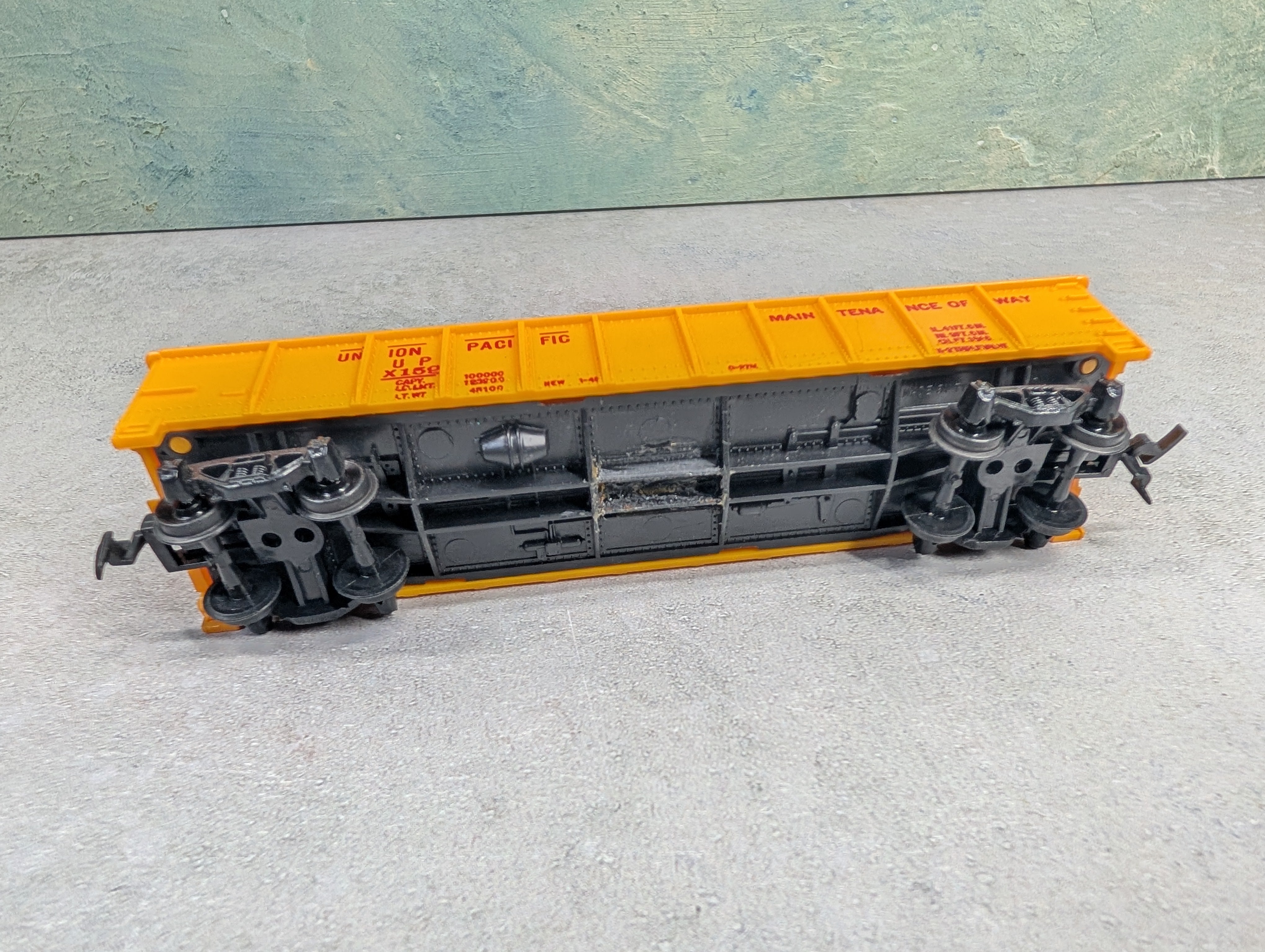 USED Tyco HO Scale 40' Gondola Union Pacific UP #X159 MOW