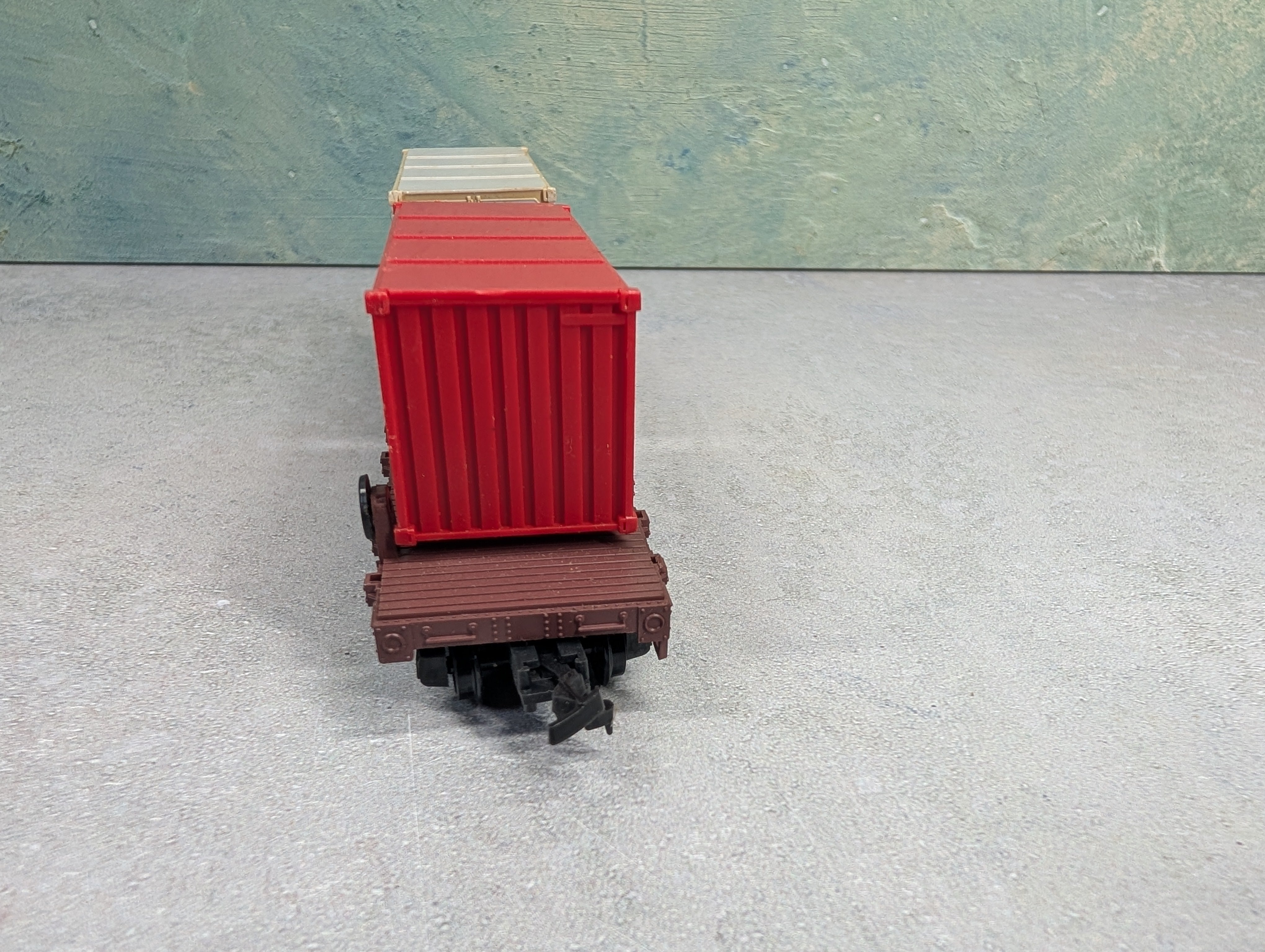 USED AHM HO Scale 50' Flat Car Pennsylvania #469617