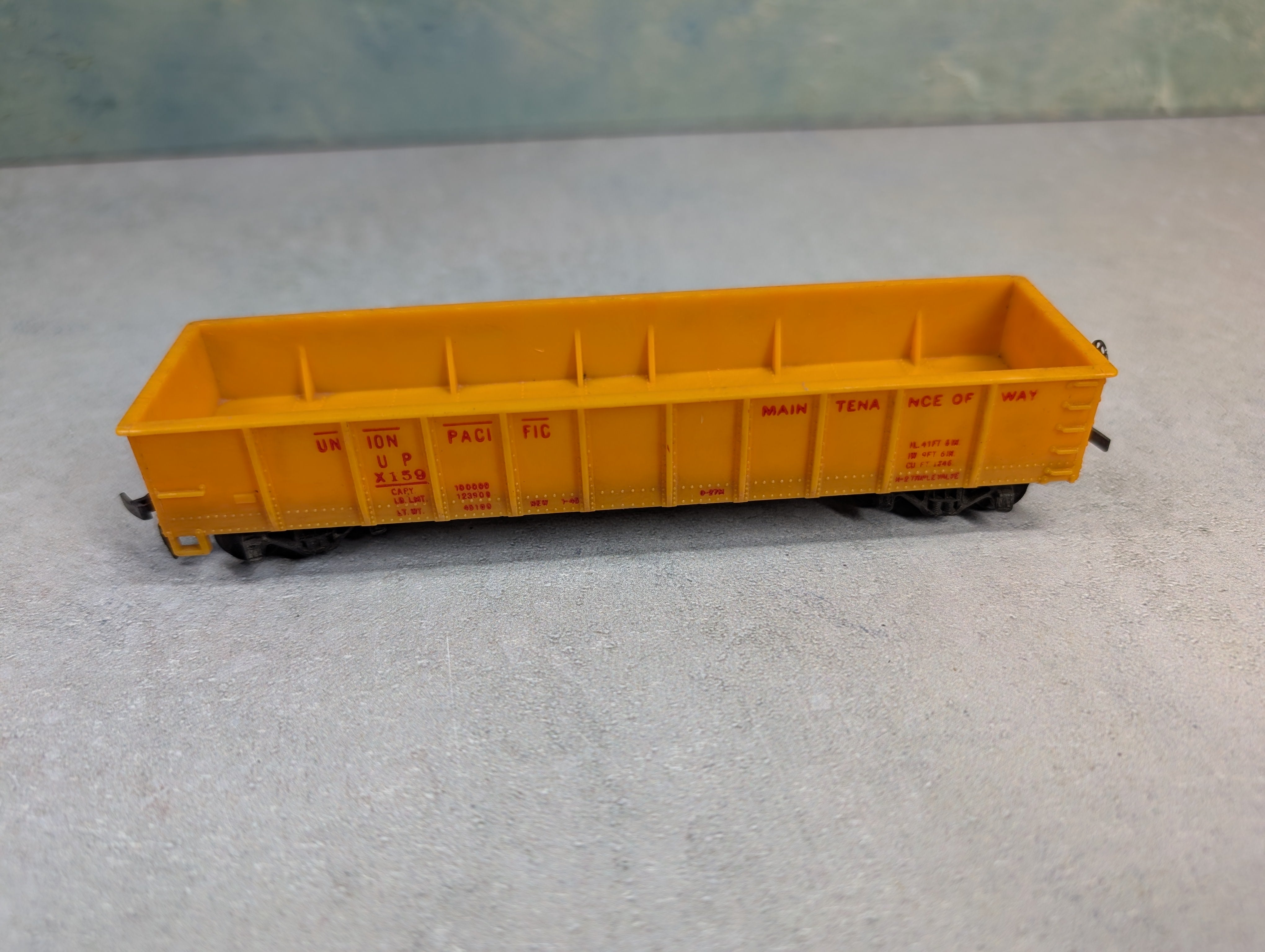 USED Mantua HO Scale 40' Gondola Union Pacific UP #X159