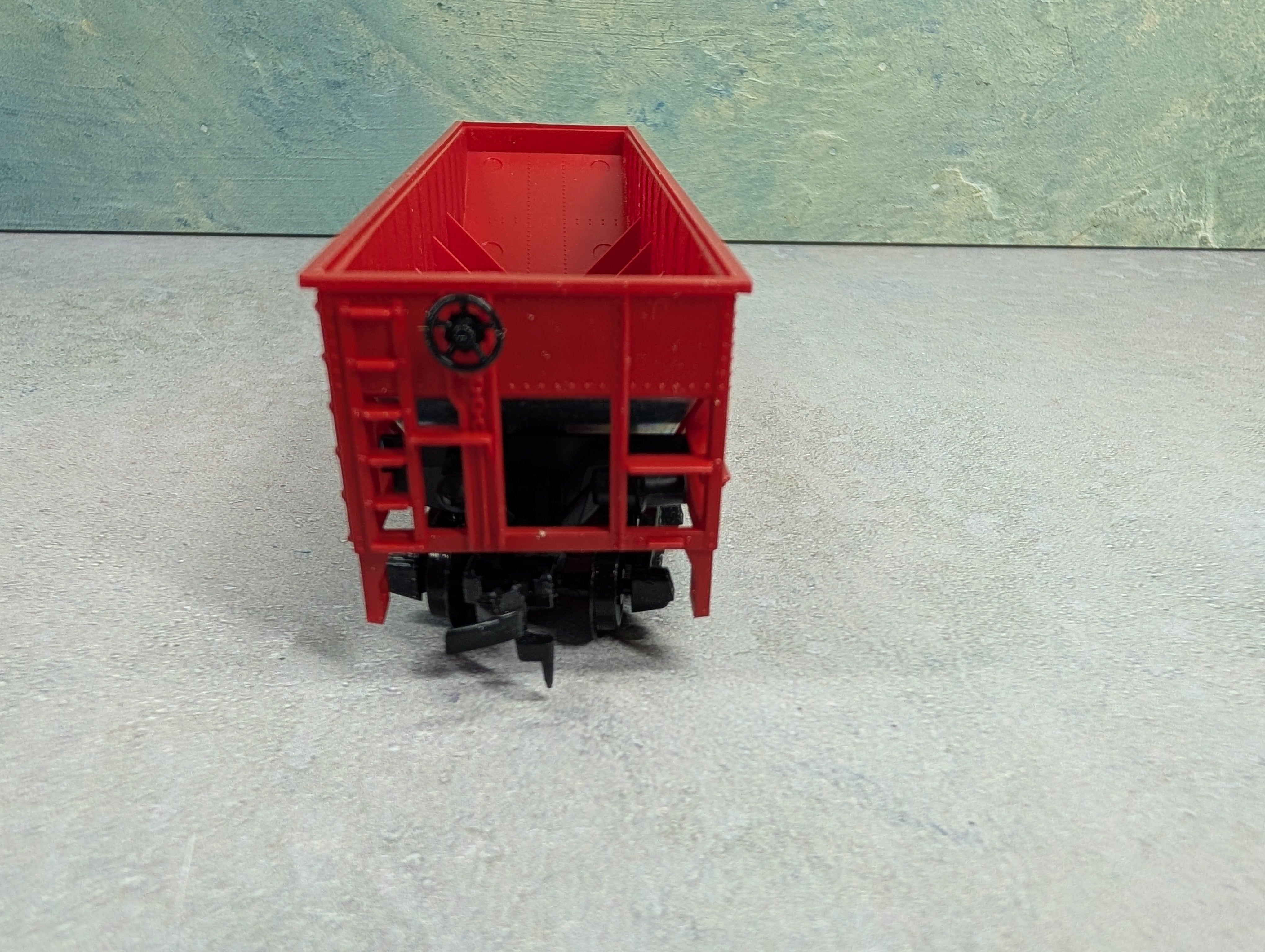 USED Tyco HO Scale Quad Hopper Burlington CB&Q #300747