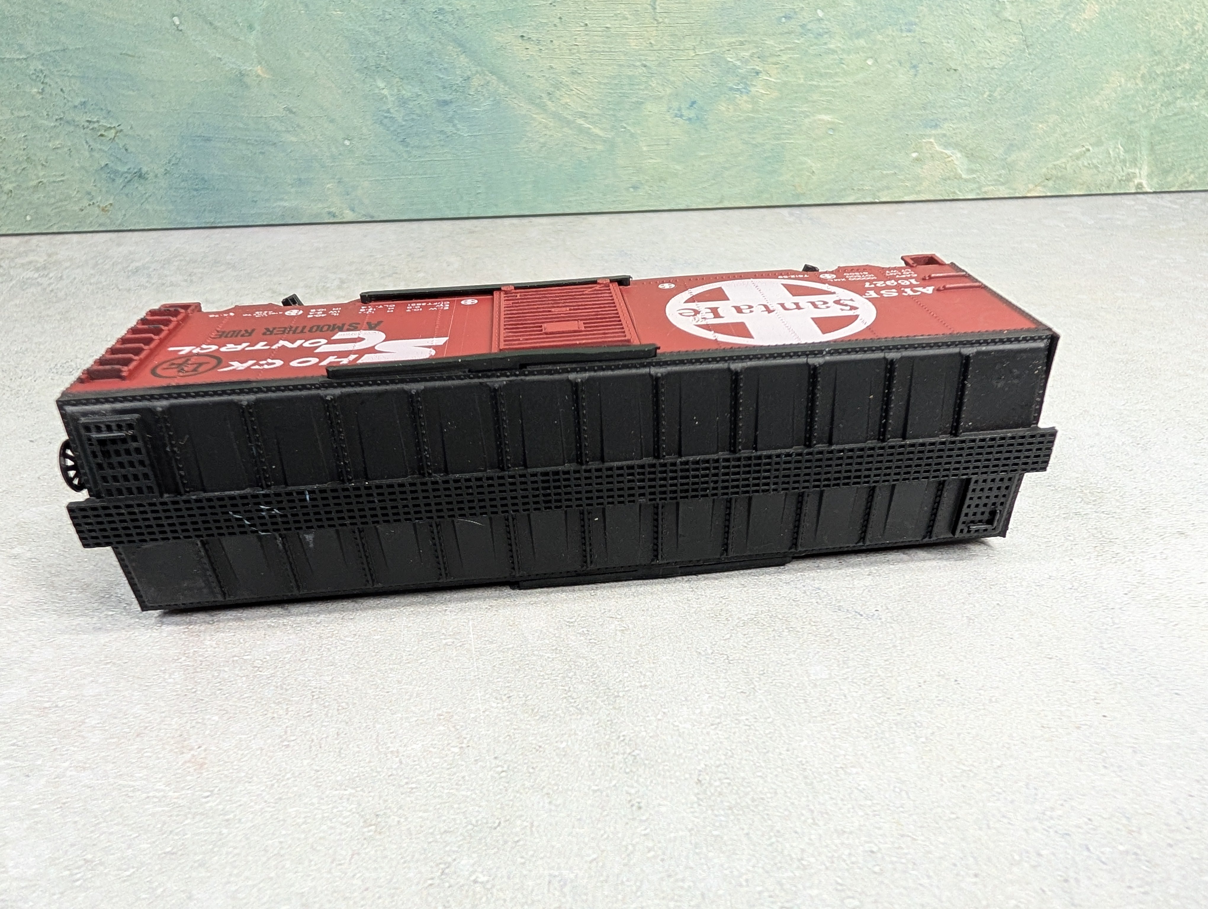 USED Life-Like HO Scale 40' Box Car Santa Fe ATSF #16927