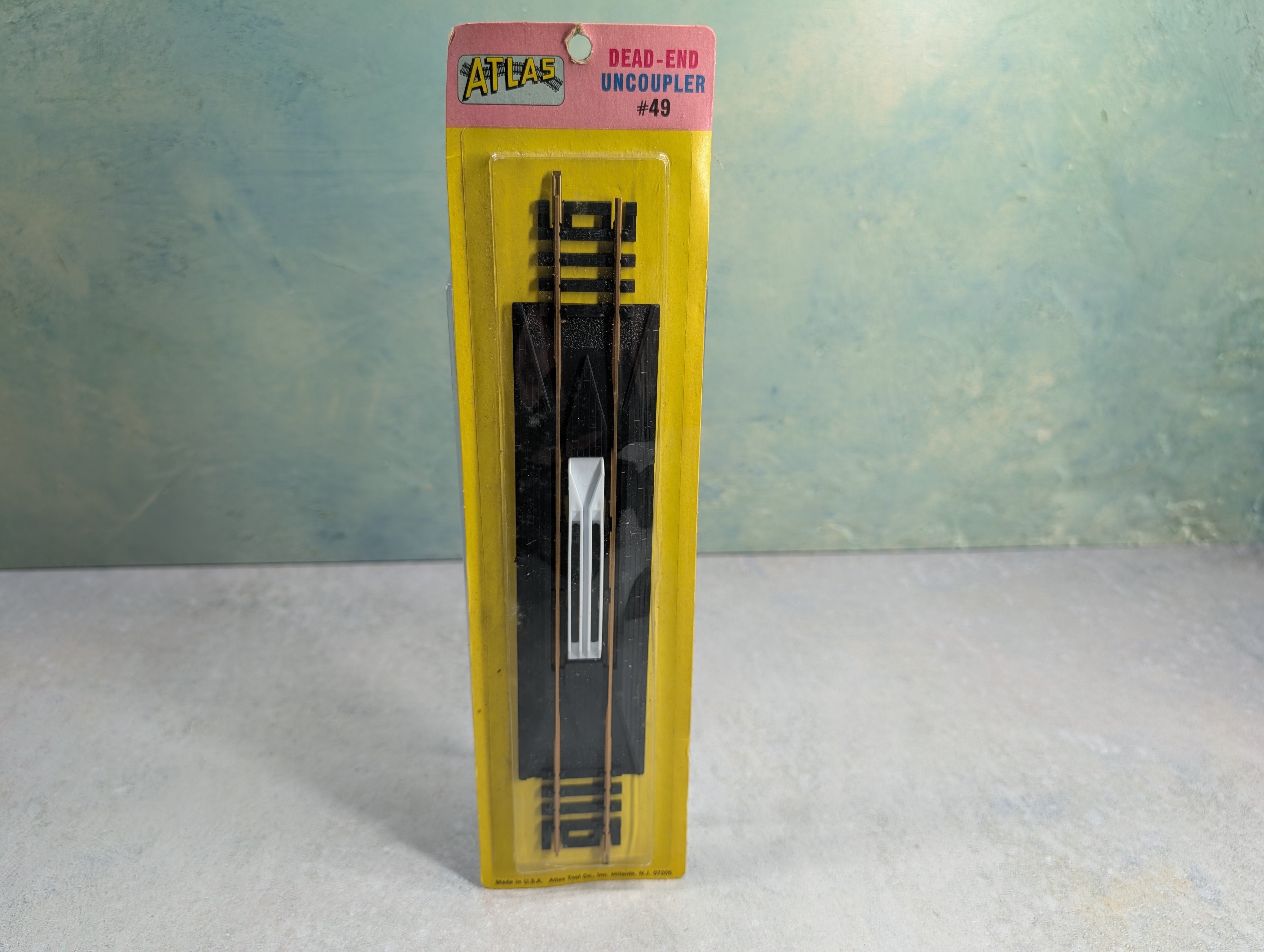 USED Atlas 49 HO Scale Dead-End Uncoupler, Brass, Code 100