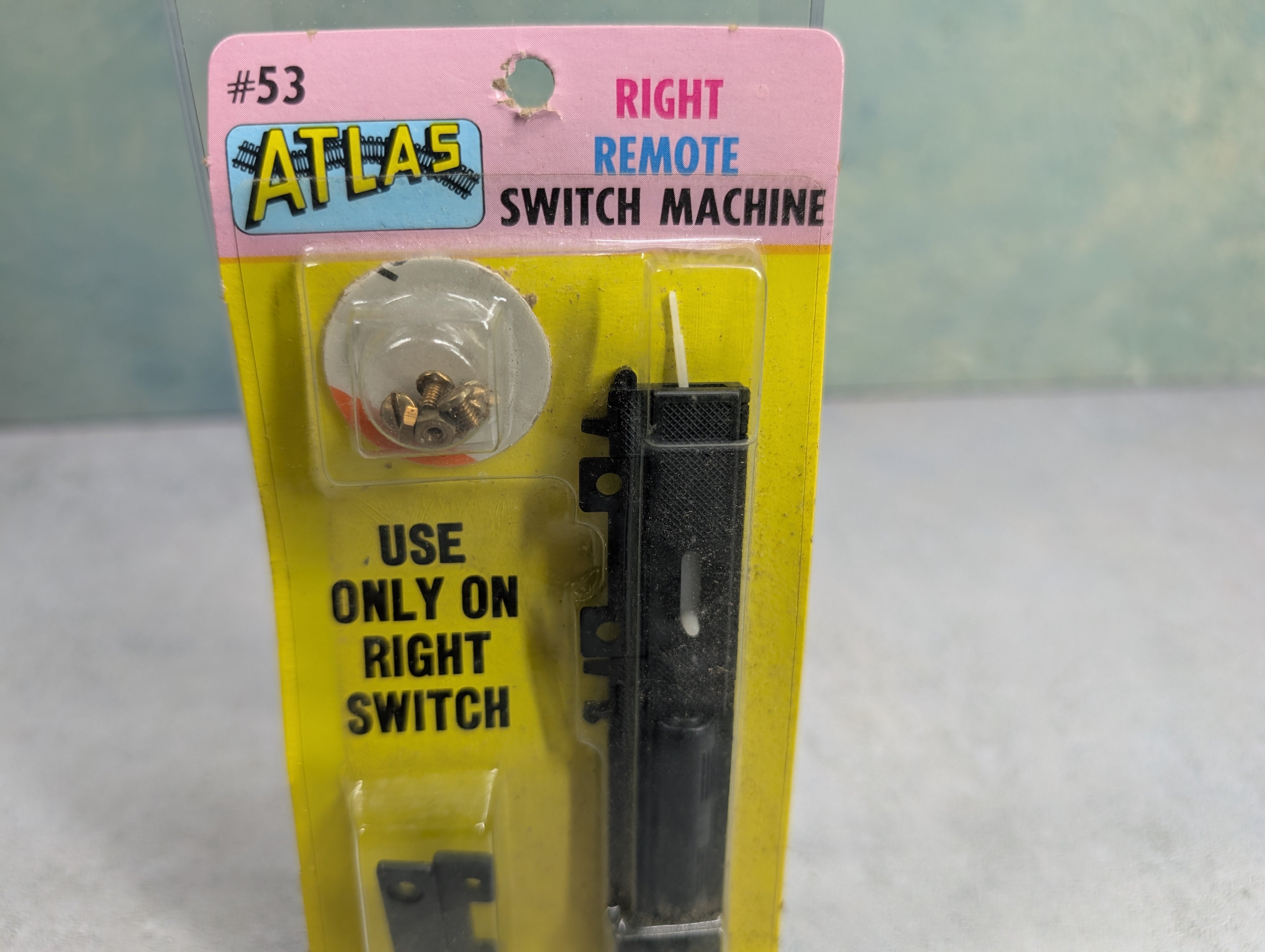 USED Atlas 53 HO Scale Right Remote Switch Machine